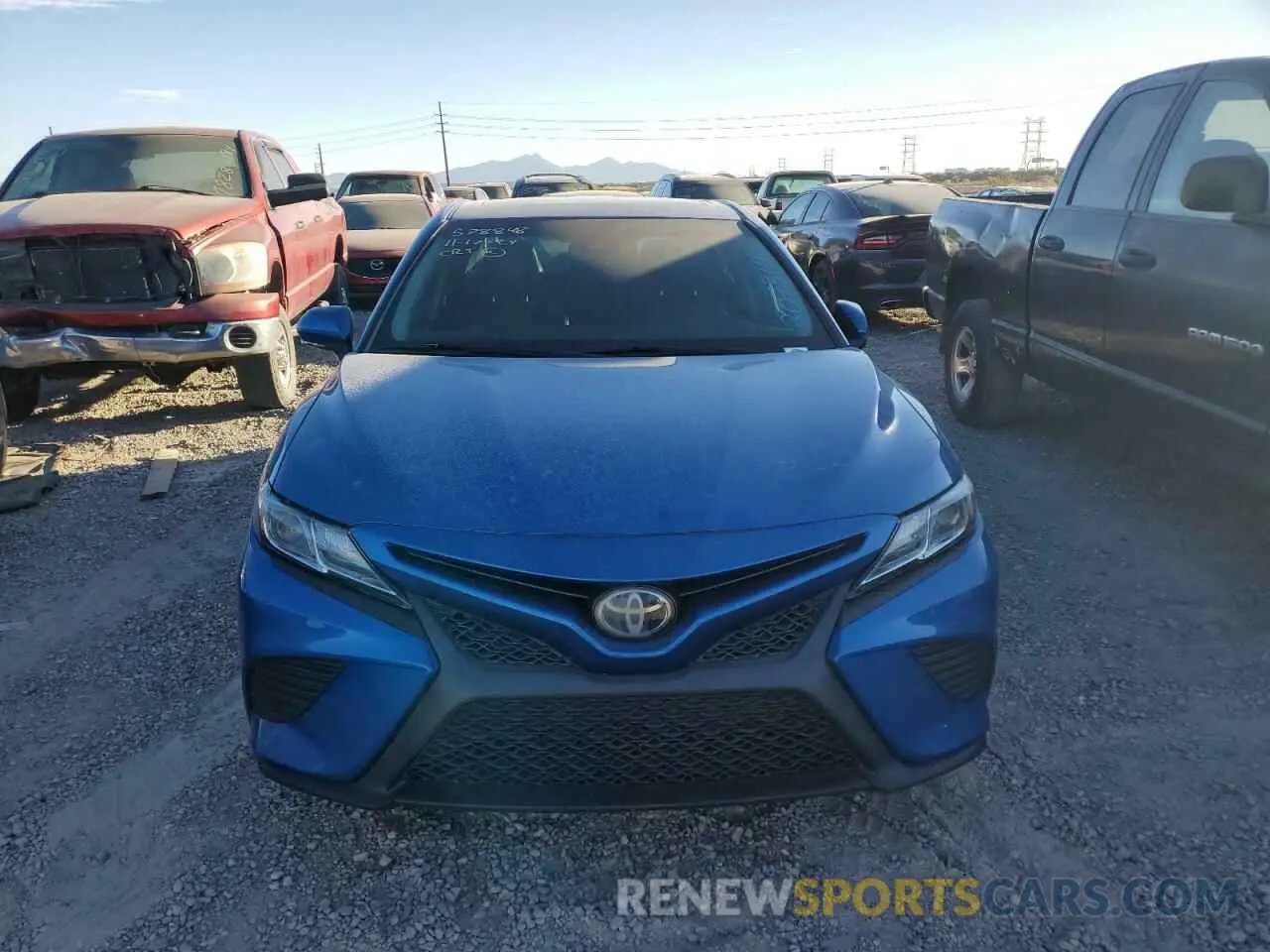 5 Photograph of a damaged car 4T1B11HK3KU207314 TOYOTA CAMRY 2019