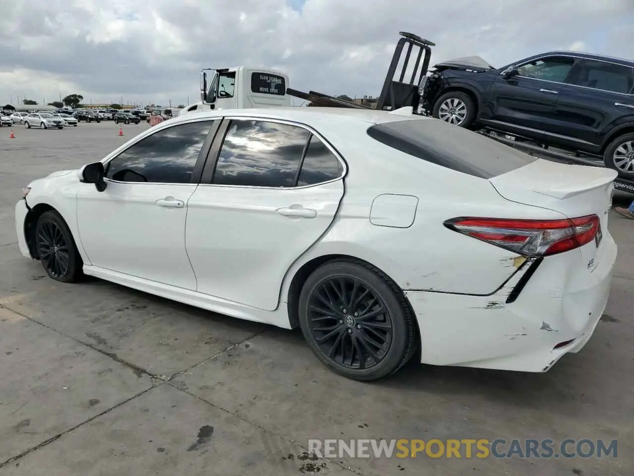2 Photograph of a damaged car 4T1B11HK3KU208205 TOYOTA CAMRY 2019