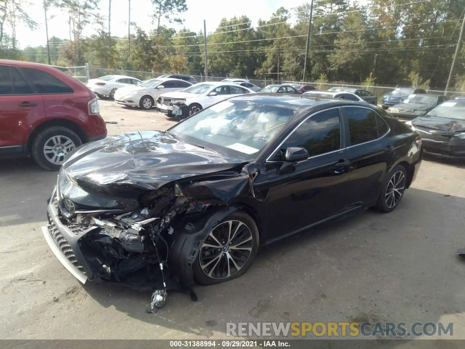 2 Photograph of a damaged car 4T1B11HK3KU209807 TOYOTA CAMRY 2019