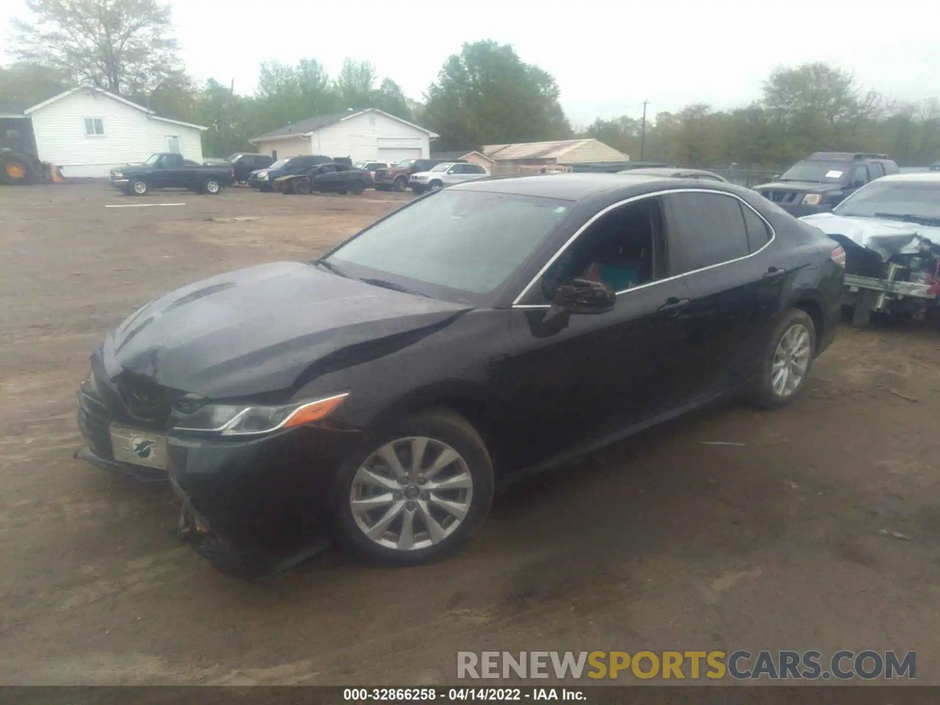 2 Photograph of a damaged car 4T1B11HK3KU209922 TOYOTA CAMRY 2019