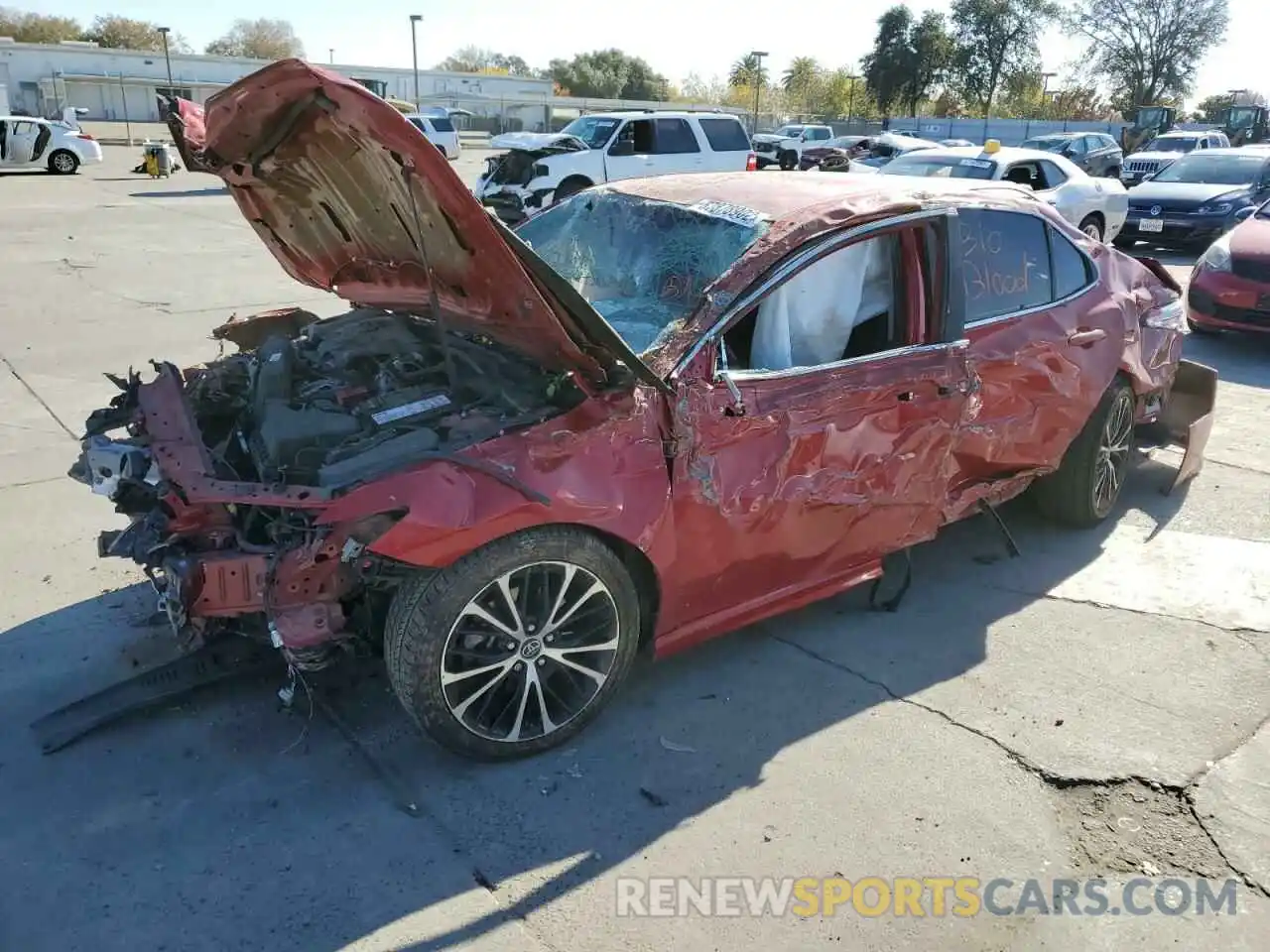 1 Photograph of a damaged car 4T1B11HK3KU210150 TOYOTA CAMRY 2019