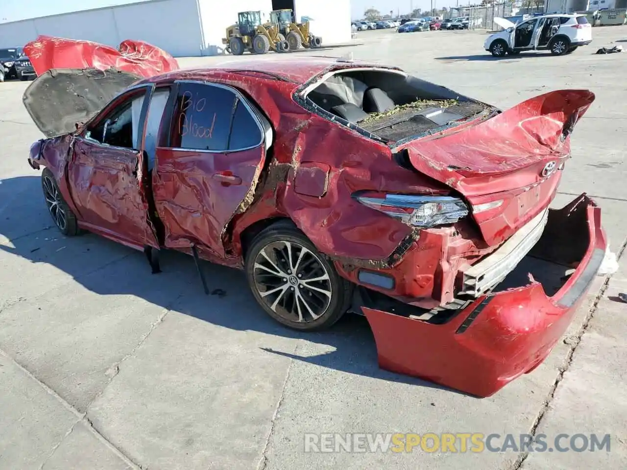 2 Photograph of a damaged car 4T1B11HK3KU210150 TOYOTA CAMRY 2019