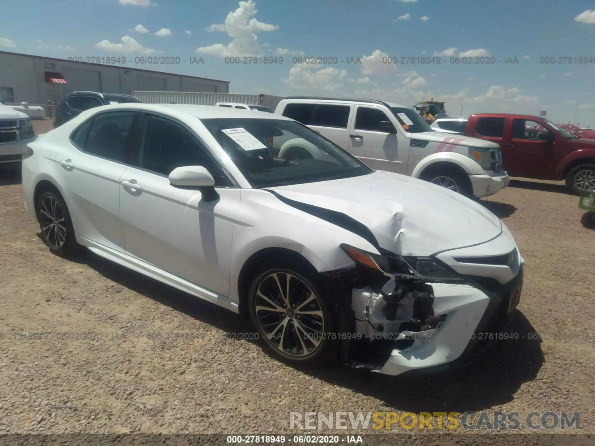 1 Photograph of a damaged car 4T1B11HK3KU213971 TOYOTA CAMRY 2019