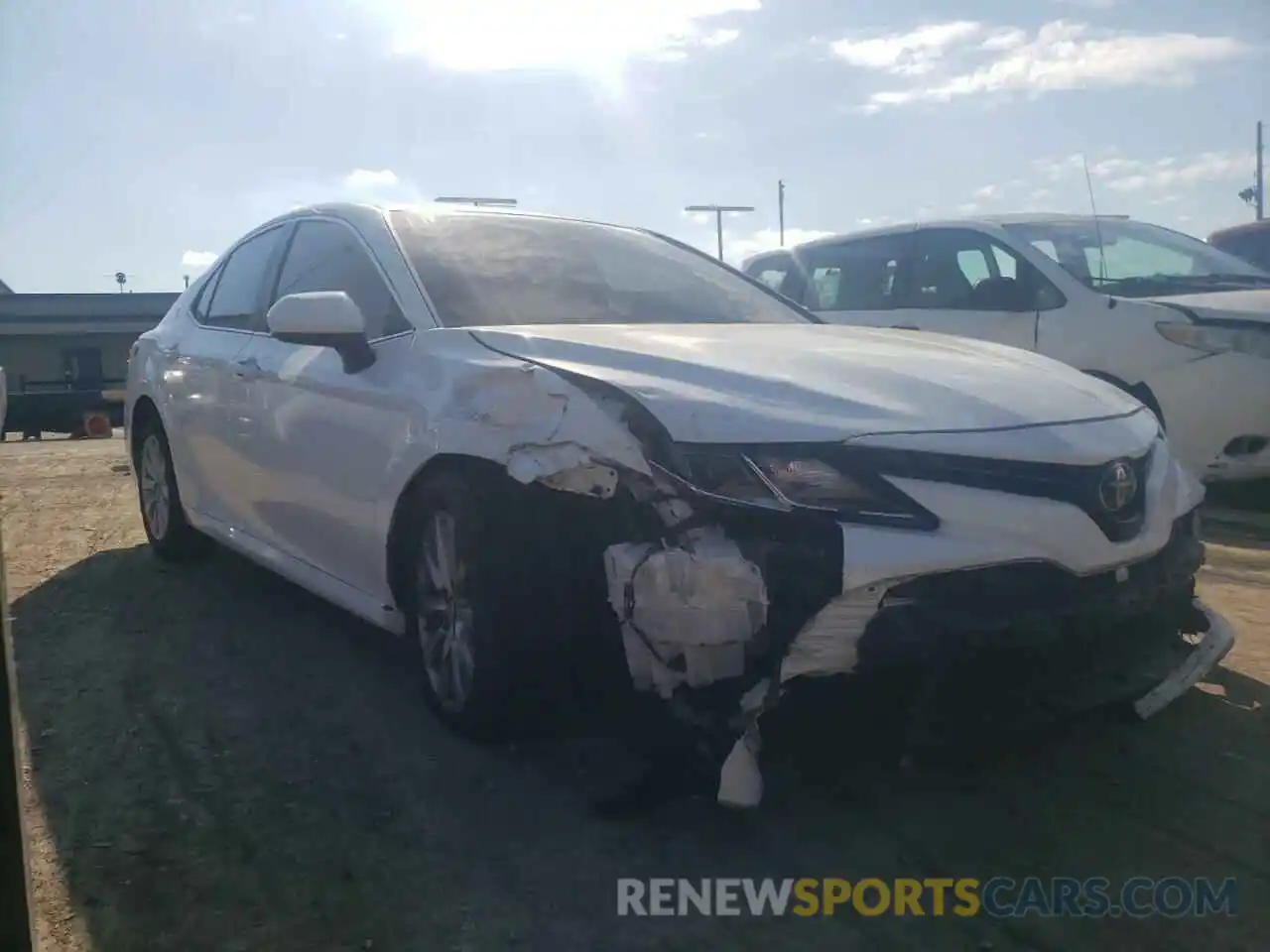 1 Photograph of a damaged car 4T1B11HK3KU216210 TOYOTA CAMRY 2019