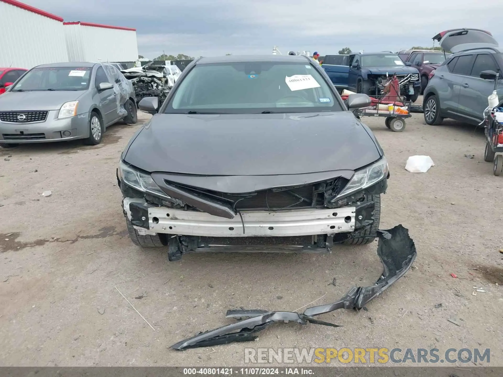 13 Photograph of a damaged car 4T1B11HK3KU216465 TOYOTA CAMRY 2019