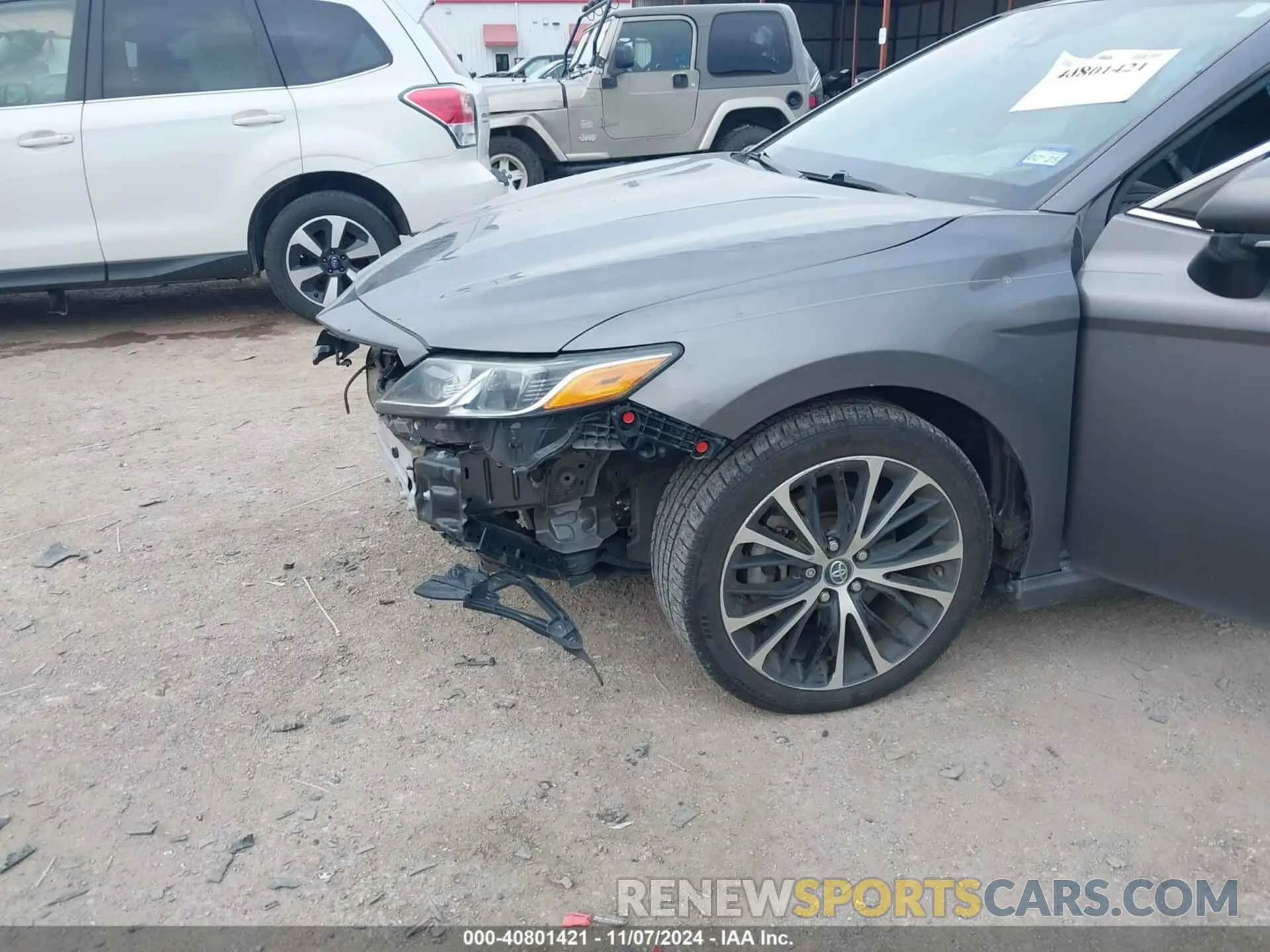 6 Photograph of a damaged car 4T1B11HK3KU216465 TOYOTA CAMRY 2019