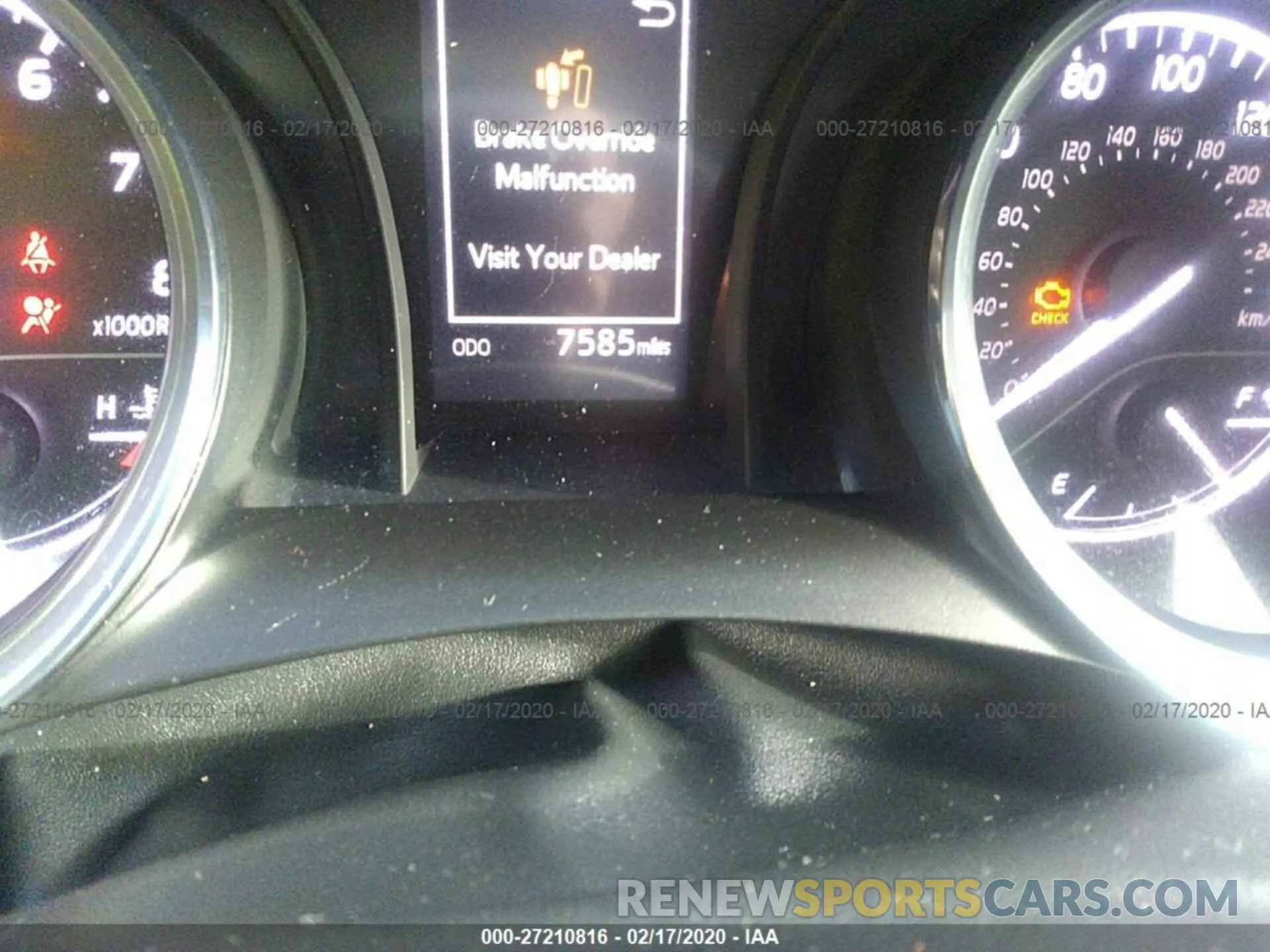 7 Photograph of a damaged car 4T1B11HK3KU218894 TOYOTA CAMRY 2019