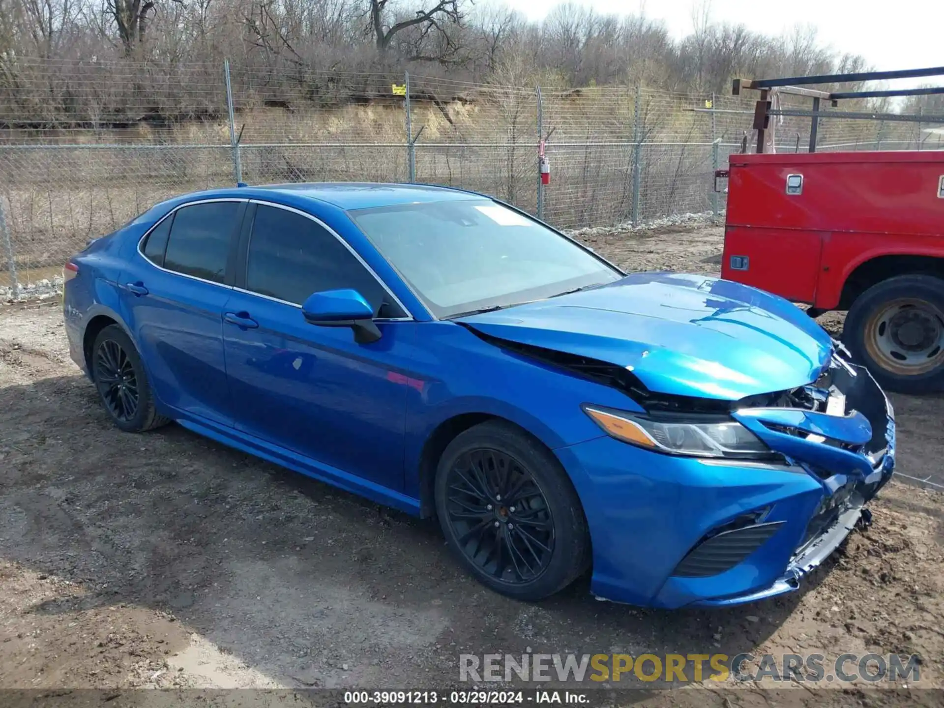 1 Photograph of a damaged car 4T1B11HK3KU222721 TOYOTA CAMRY 2019