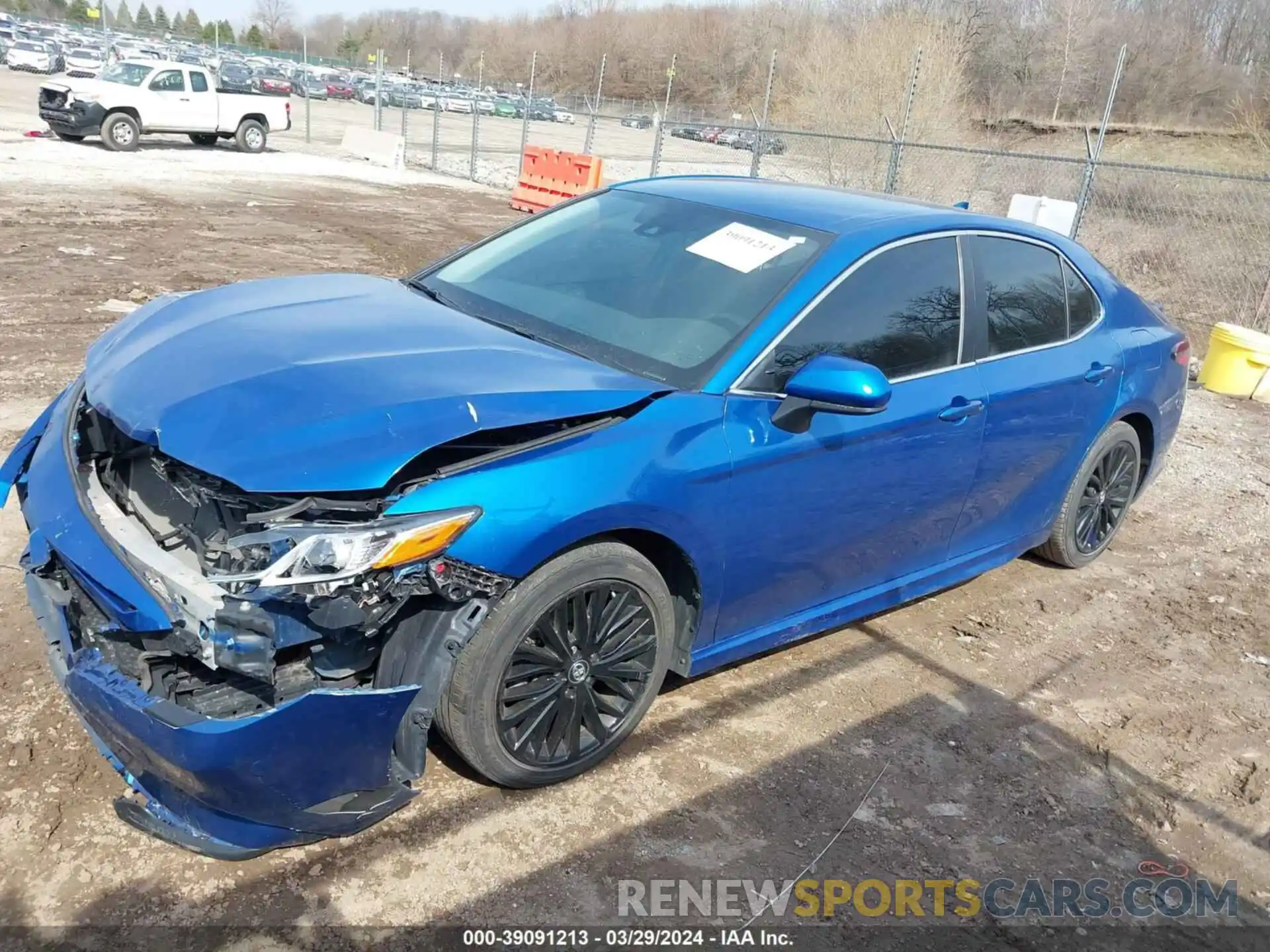 2 Photograph of a damaged car 4T1B11HK3KU222721 TOYOTA CAMRY 2019