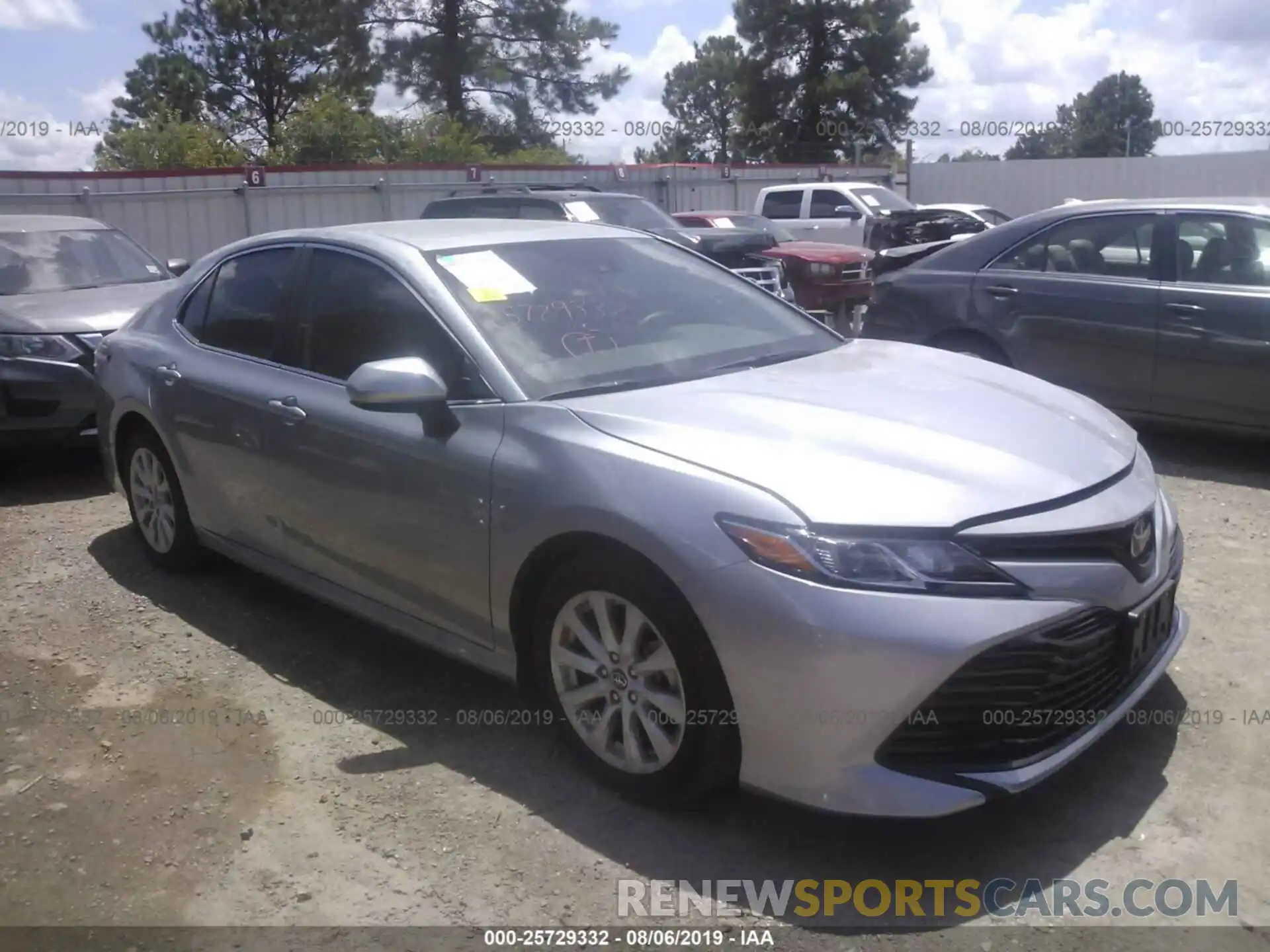 1 Photograph of a damaged car 4T1B11HK3KU222802 TOYOTA CAMRY 2019