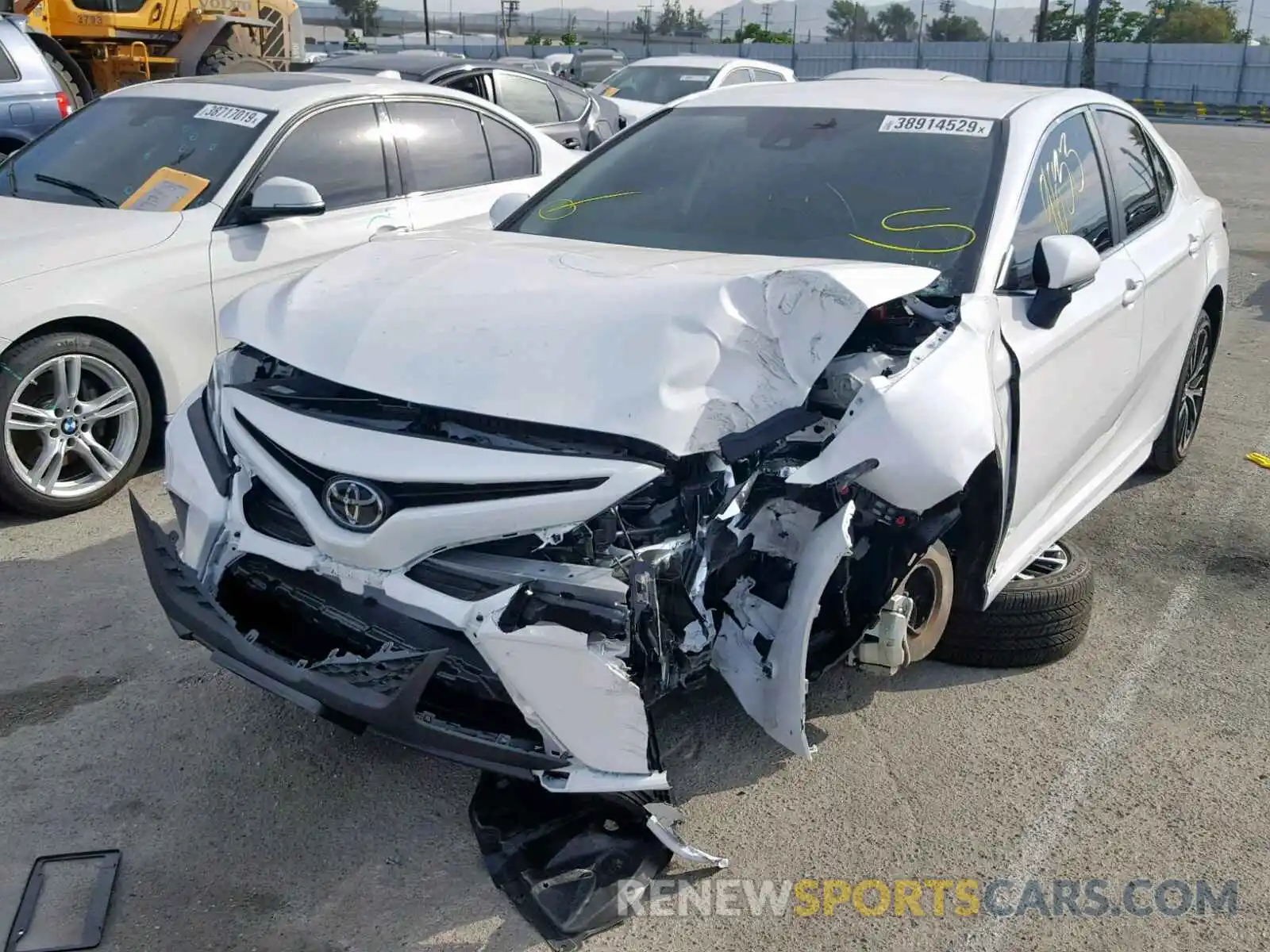 2 Photograph of a damaged car 4T1B11HK3KU225067 TOYOTA CAMRY 2019