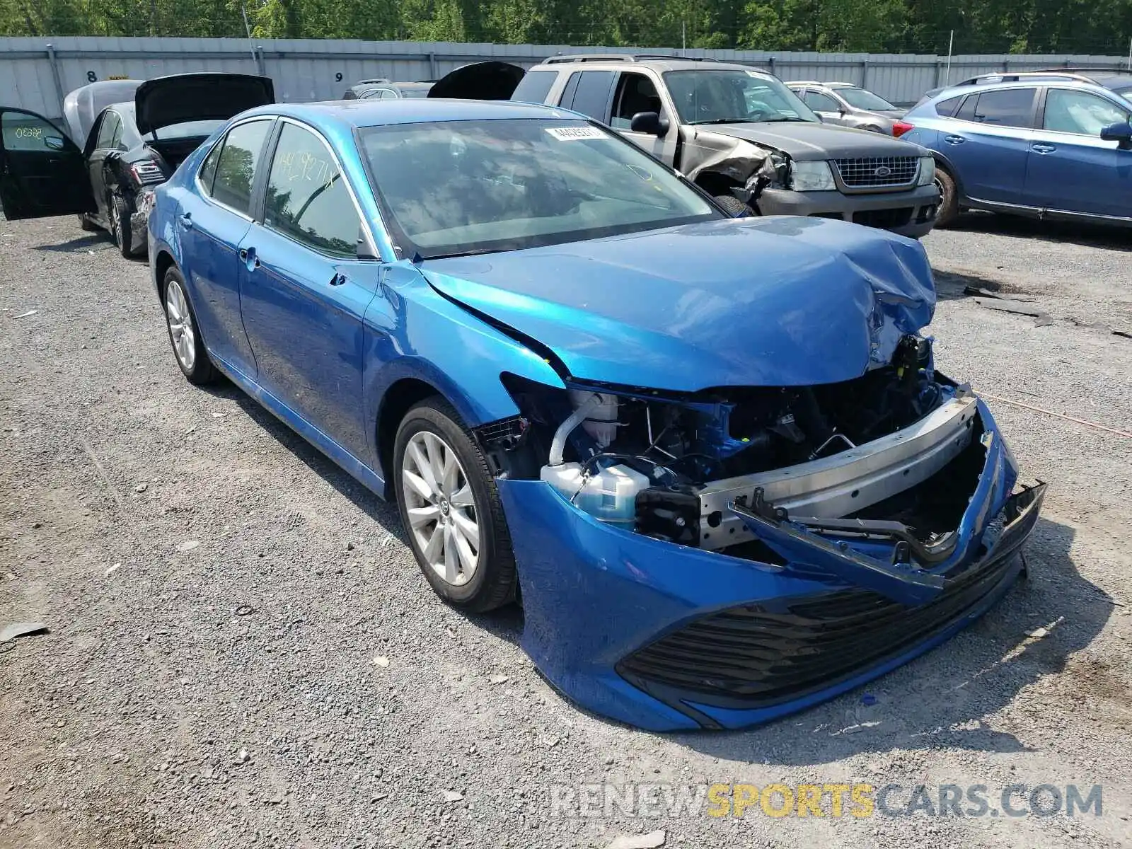 1 Photograph of a damaged car 4T1B11HK3KU225859 TOYOTA CAMRY 2019