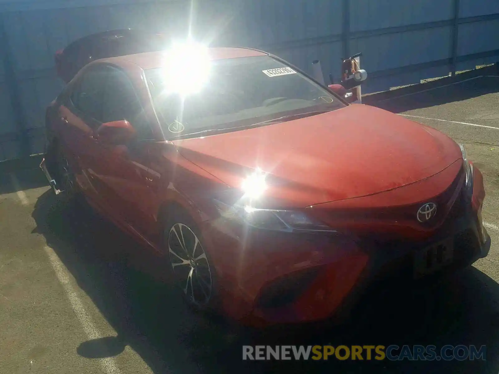 1 Photograph of a damaged car 4T1B11HK3KU226977 TOYOTA CAMRY 2019