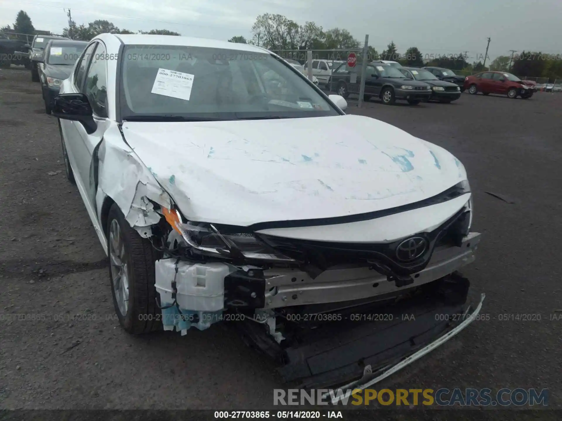 6 Photograph of a damaged car 4T1B11HK3KU227935 TOYOTA CAMRY 2019