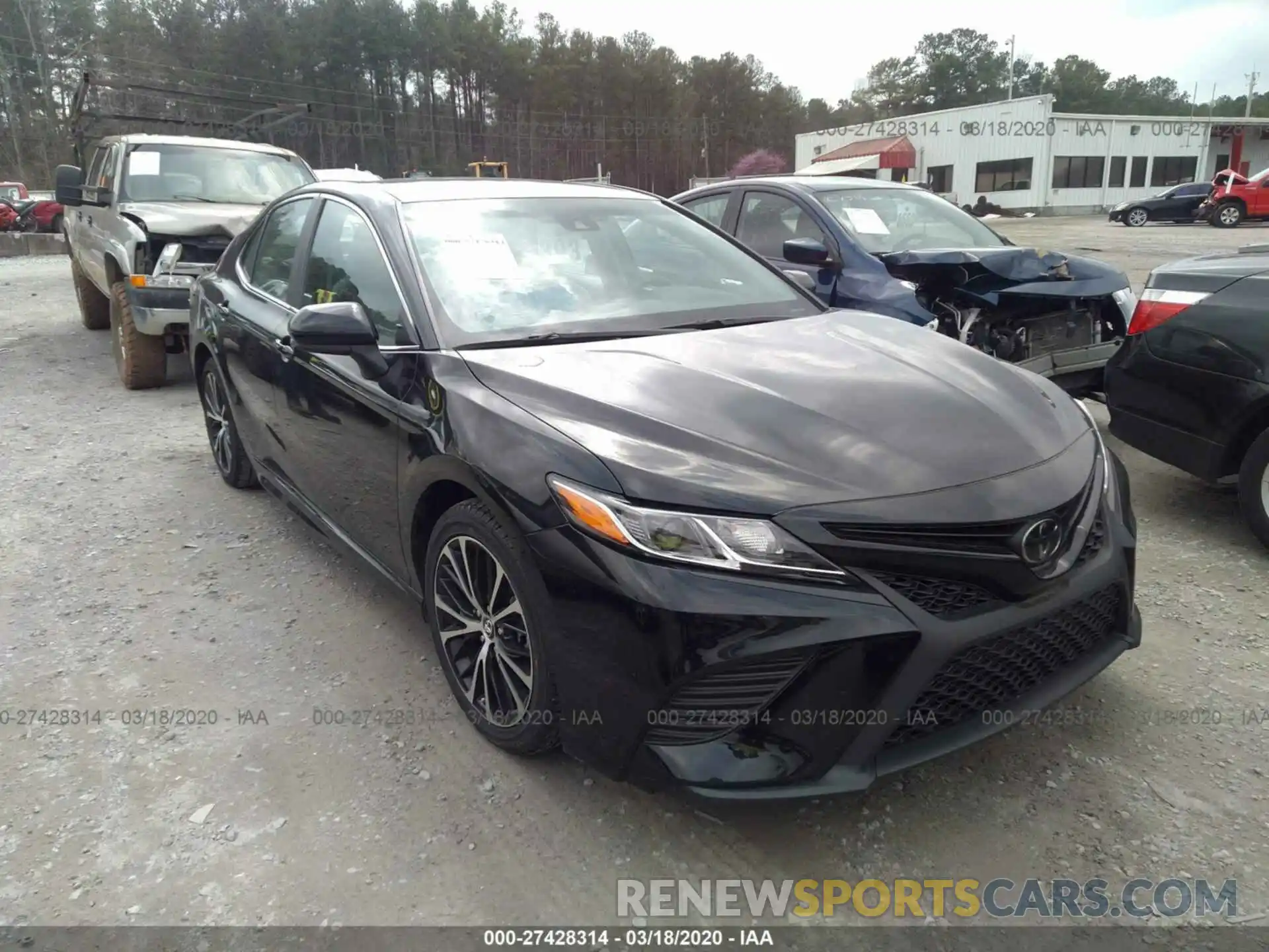 1 Photograph of a damaged car 4T1B11HK3KU228843 TOYOTA CAMRY 2019