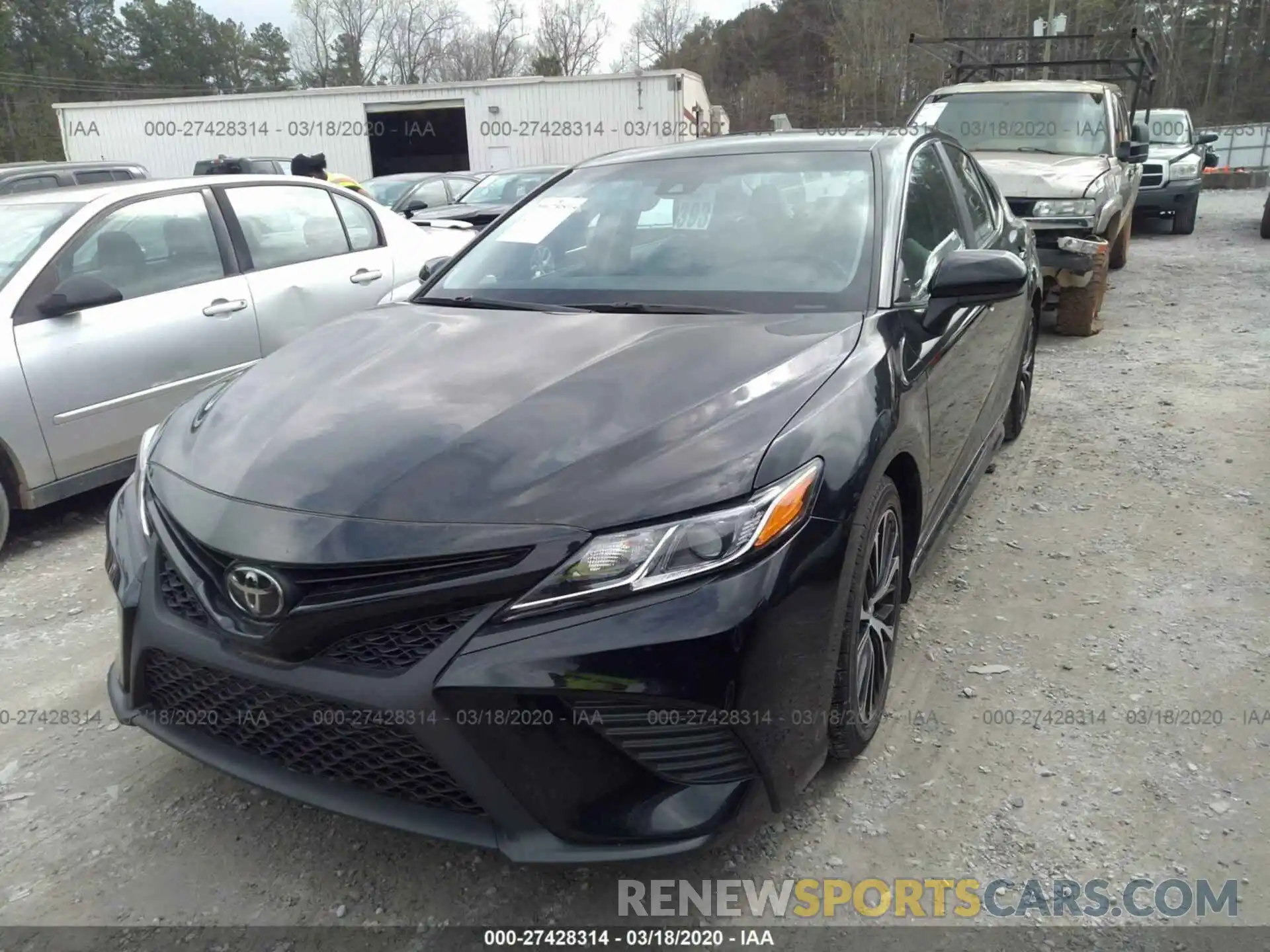 2 Photograph of a damaged car 4T1B11HK3KU228843 TOYOTA CAMRY 2019