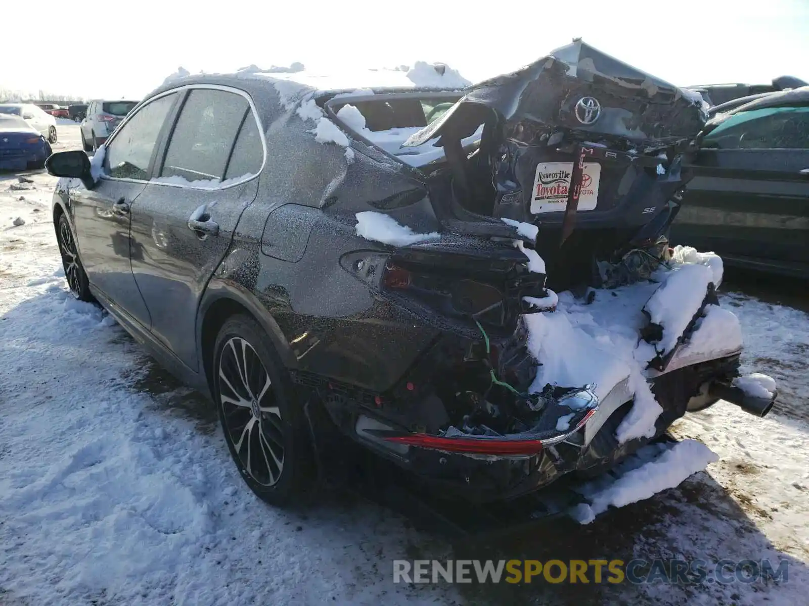 3 Photograph of a damaged car 4T1B11HK3KU228938 TOYOTA CAMRY 2019