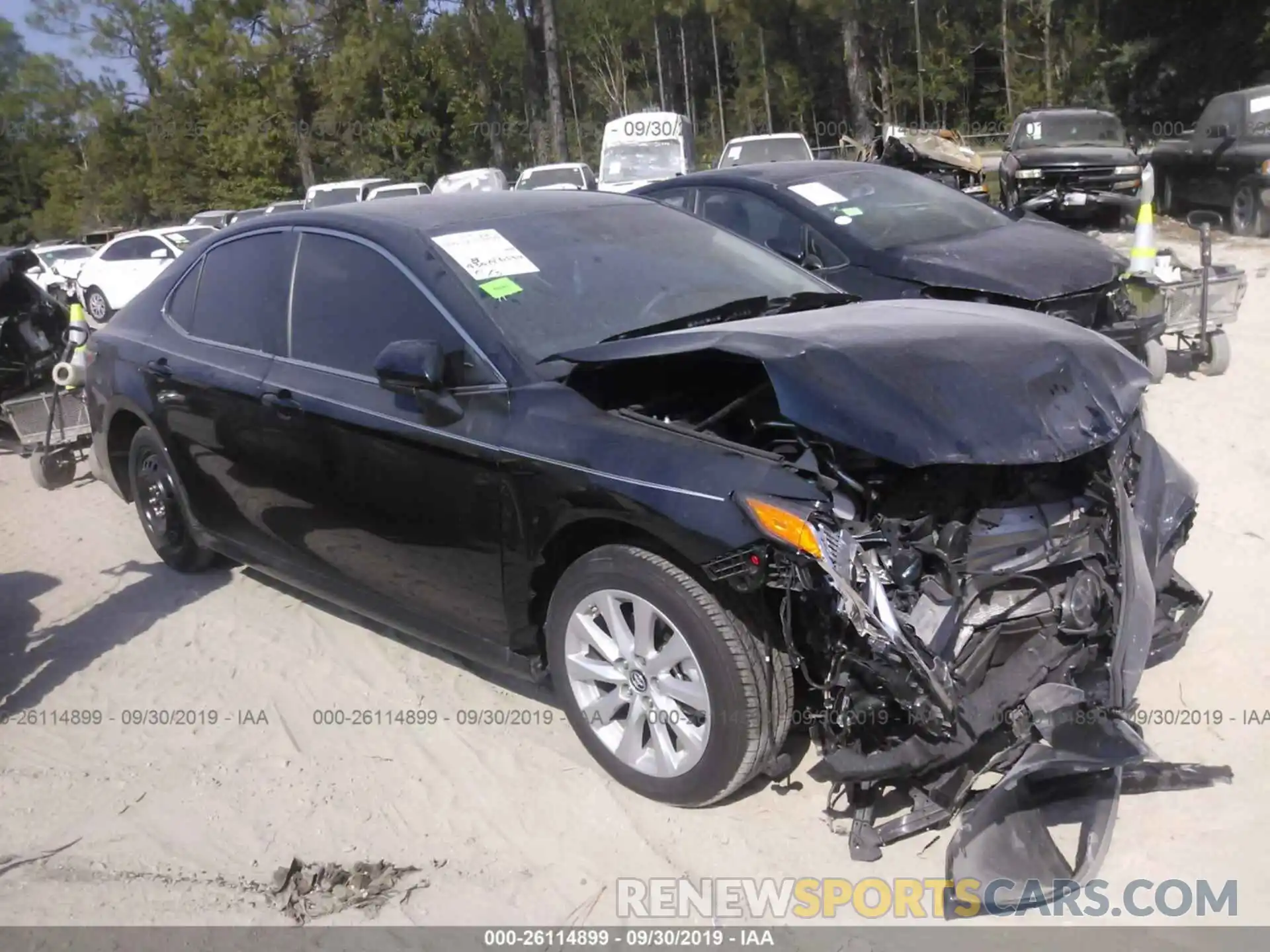 1 Photograph of a damaged car 4T1B11HK3KU233895 TOYOTA CAMRY 2019