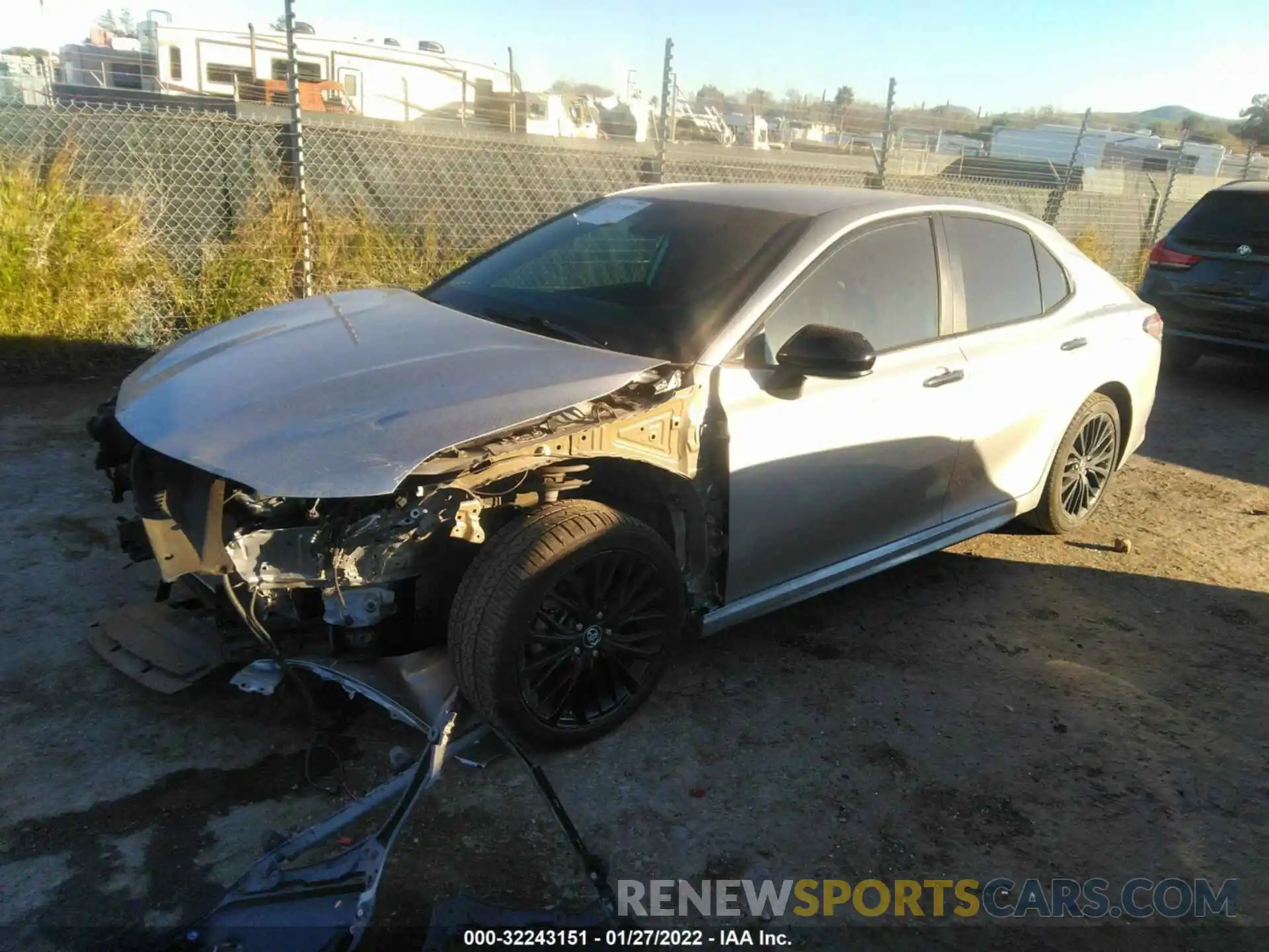 2 Photograph of a damaged car 4T1B11HK3KU234996 TOYOTA CAMRY 2019