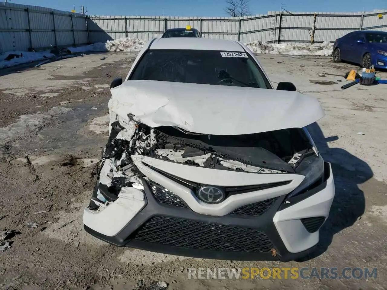 5 Photograph of a damaged car 4T1B11HK3KU235551 TOYOTA CAMRY 2019