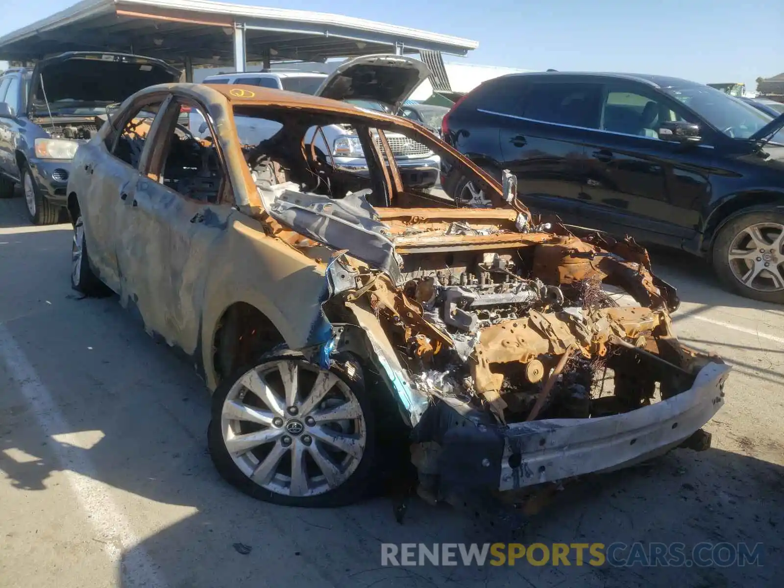 1 Photograph of a damaged car 4T1B11HK3KU236036 TOYOTA CAMRY 2019