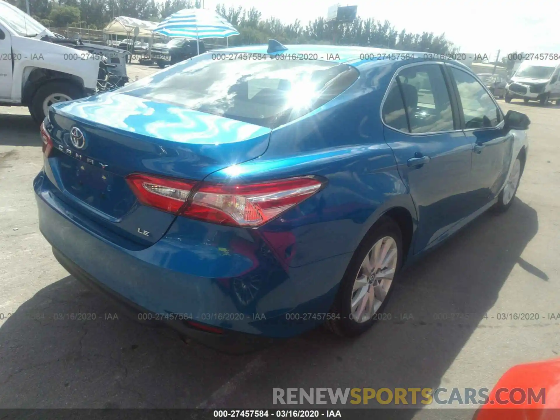 4 Photograph of a damaged car 4T1B11HK3KU237994 TOYOTA CAMRY 2019