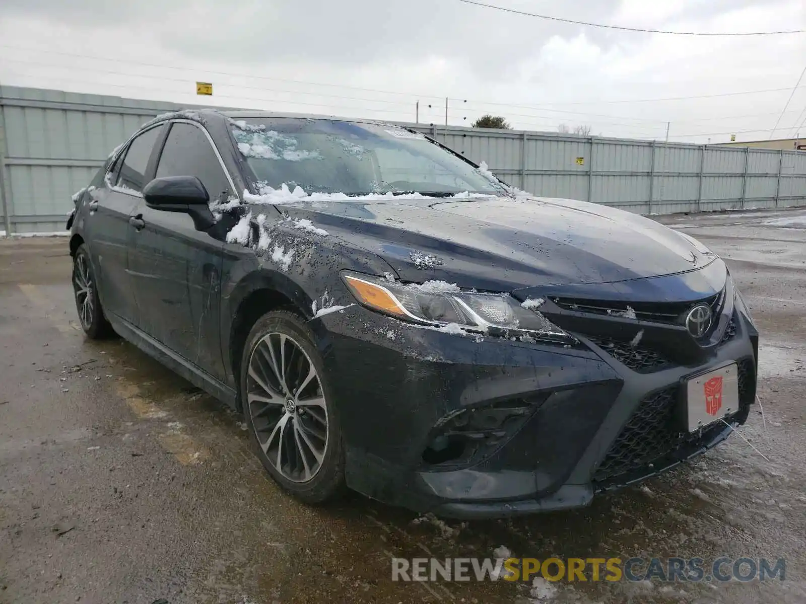 1 Photograph of a damaged car 4T1B11HK3KU240474 TOYOTA CAMRY 2019