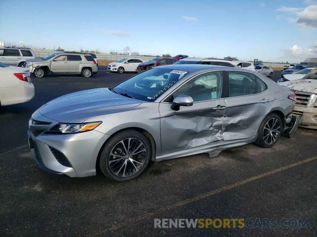 2 Photograph of a damaged car 4T1B11HK3KU241494 TOYOTA CAMRY 2019