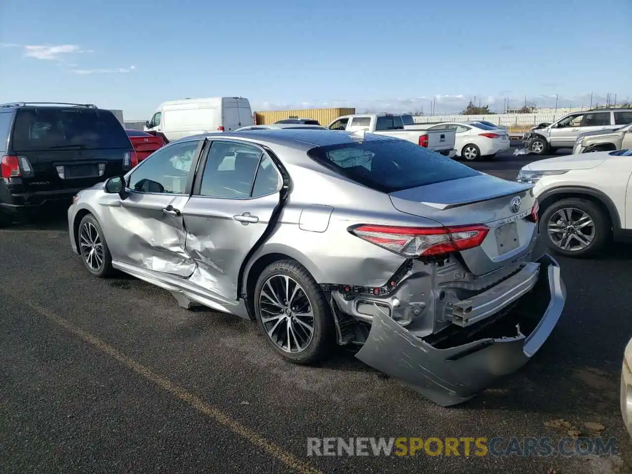 3 Photograph of a damaged car 4T1B11HK3KU241494 TOYOTA CAMRY 2019