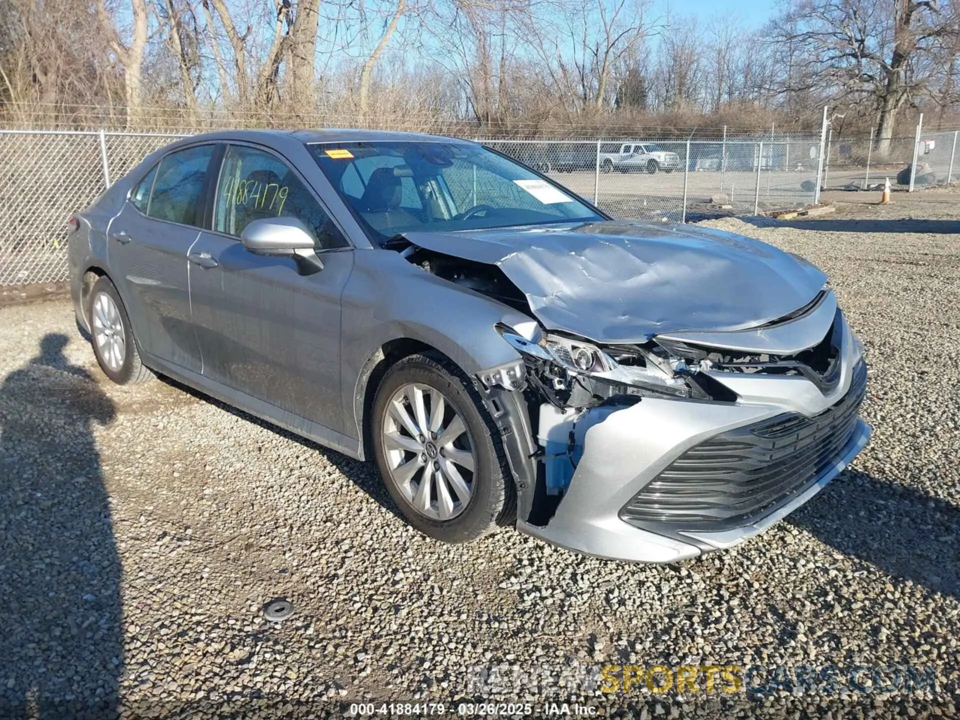 1 Photograph of a damaged car 4T1B11HK3KU241995 TOYOTA CAMRY 2019