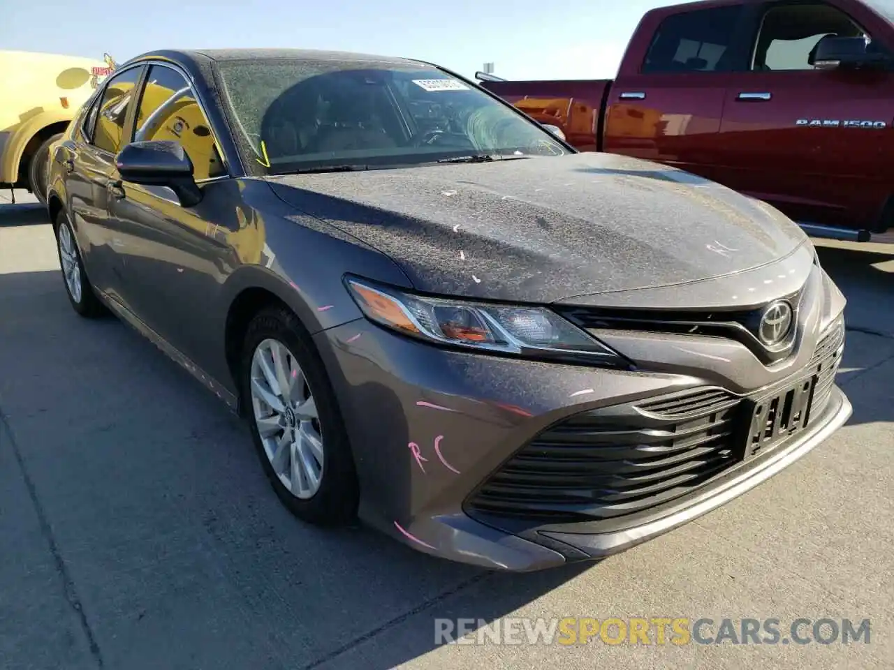 1 Photograph of a damaged car 4T1B11HK3KU242063 TOYOTA CAMRY 2019