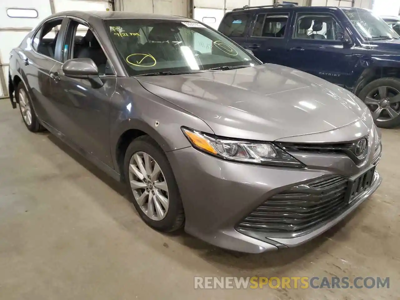 1 Photograph of a damaged car 4T1B11HK3KU243682 TOYOTA CAMRY 2019