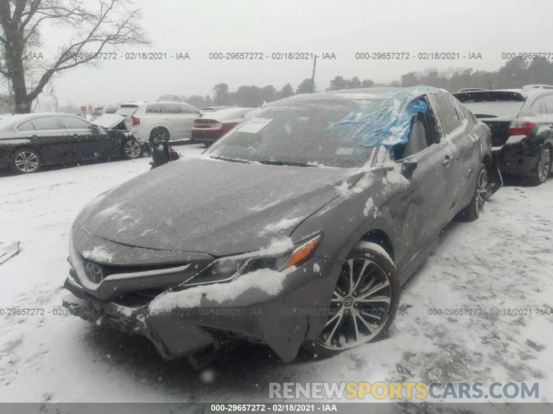 2 Photograph of a damaged car 4T1B11HK3KU244461 TOYOTA CAMRY 2019