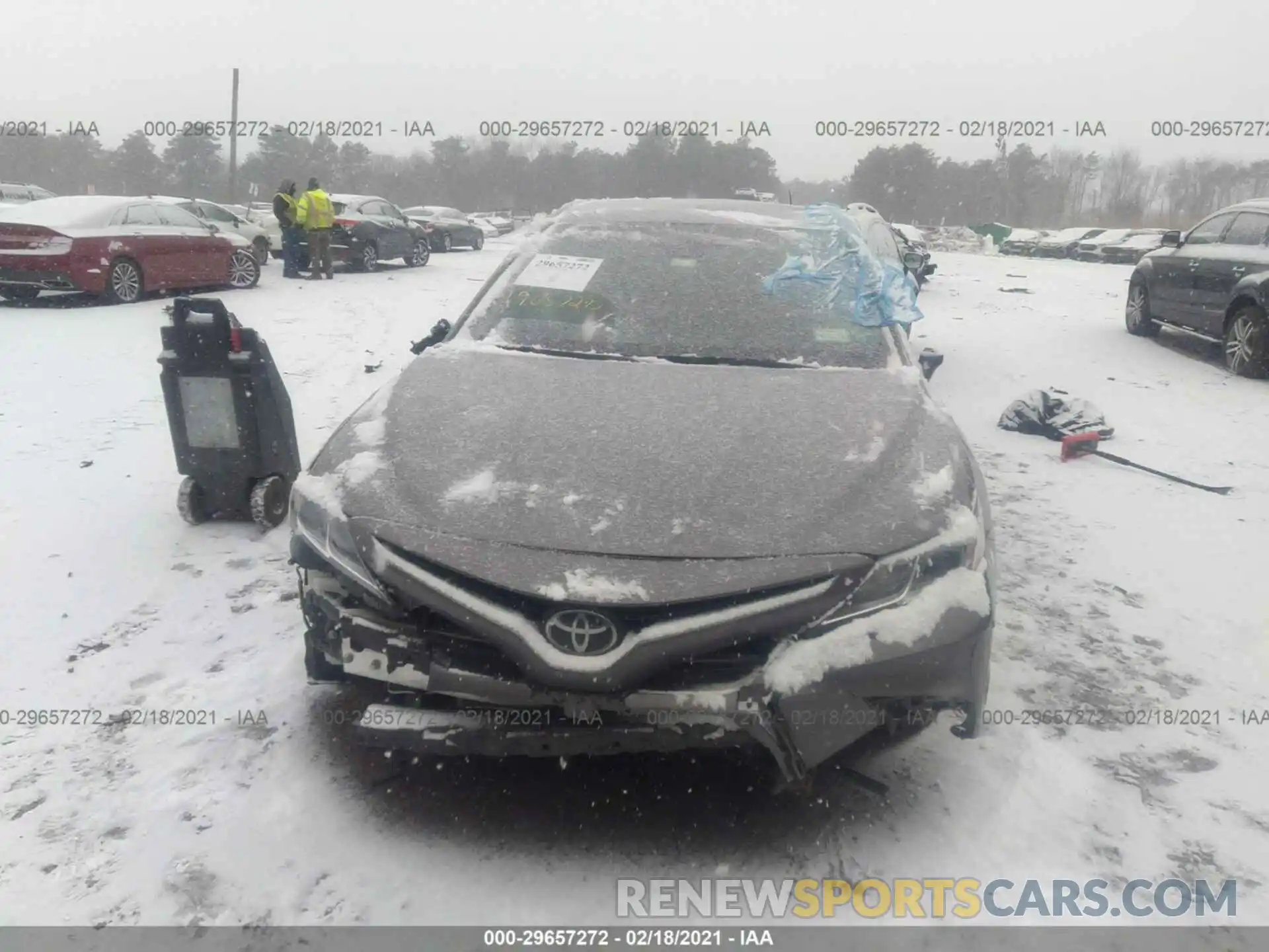 6 Photograph of a damaged car 4T1B11HK3KU244461 TOYOTA CAMRY 2019