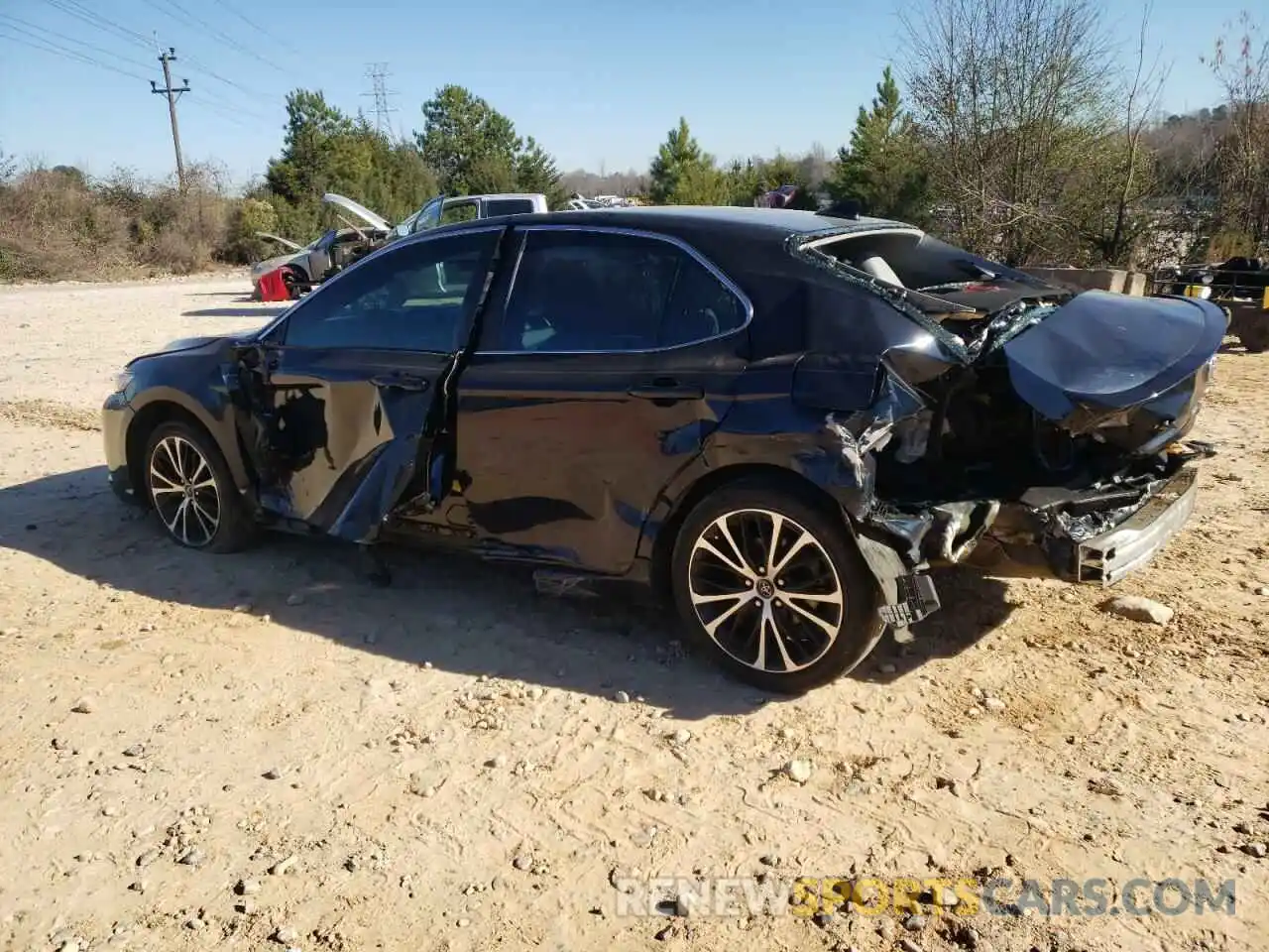 2 Photograph of a damaged car 4T1B11HK3KU244699 TOYOTA CAMRY 2019