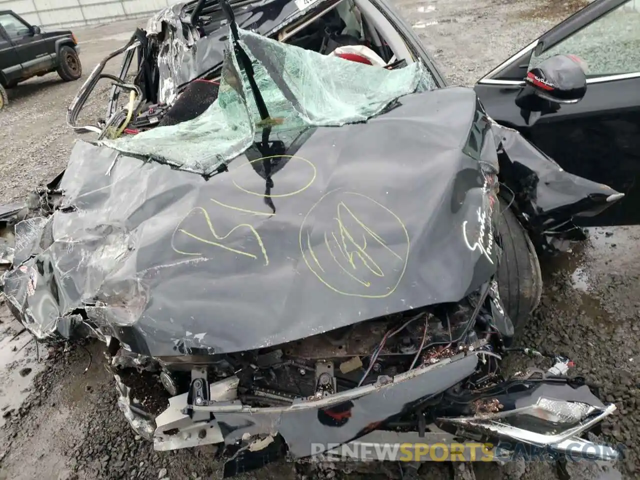 8 Photograph of a damaged car 4T1B11HK3KU244833 TOYOTA CAMRY 2019