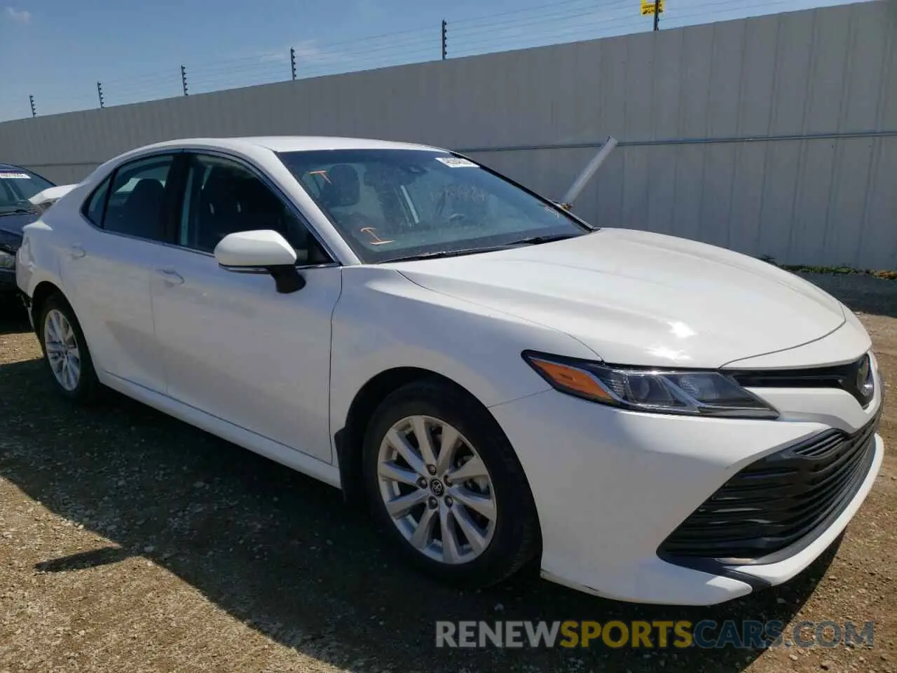 1 Photograph of a damaged car 4T1B11HK3KU246369 TOYOTA CAMRY 2019