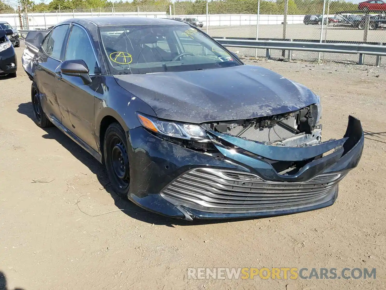 1 Photograph of a damaged car 4T1B11HK3KU246419 TOYOTA CAMRY 2019