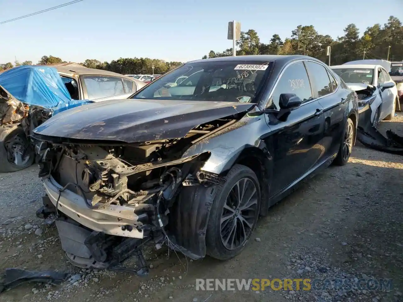 2 Photograph of a damaged car 4T1B11HK3KU246761 TOYOTA CAMRY 2019