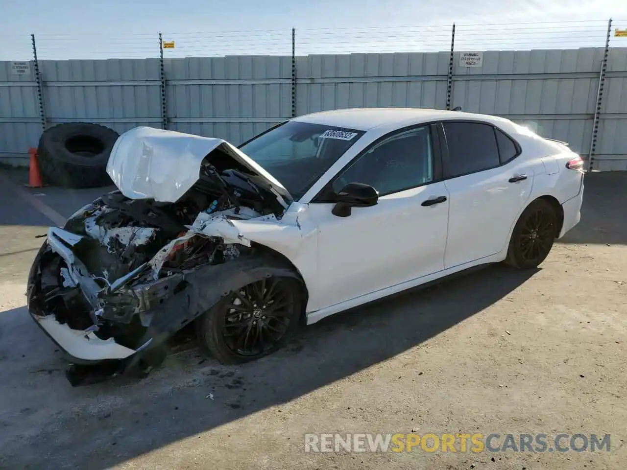 1 Photograph of a damaged car 4T1B11HK3KU246923 TOYOTA CAMRY 2019