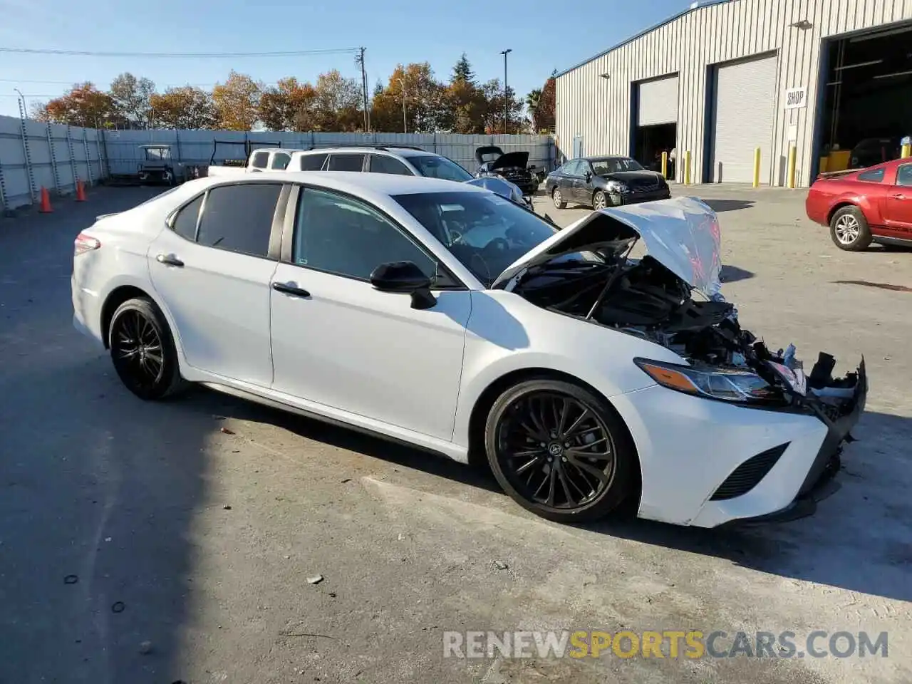 4 Photograph of a damaged car 4T1B11HK3KU246923 TOYOTA CAMRY 2019