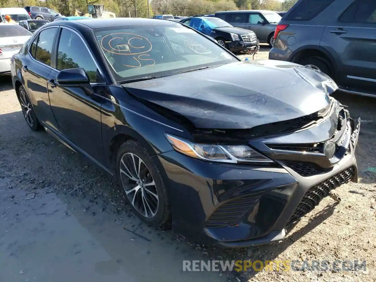 1 Photograph of a damaged car 4T1B11HK3KU247179 TOYOTA CAMRY 2019