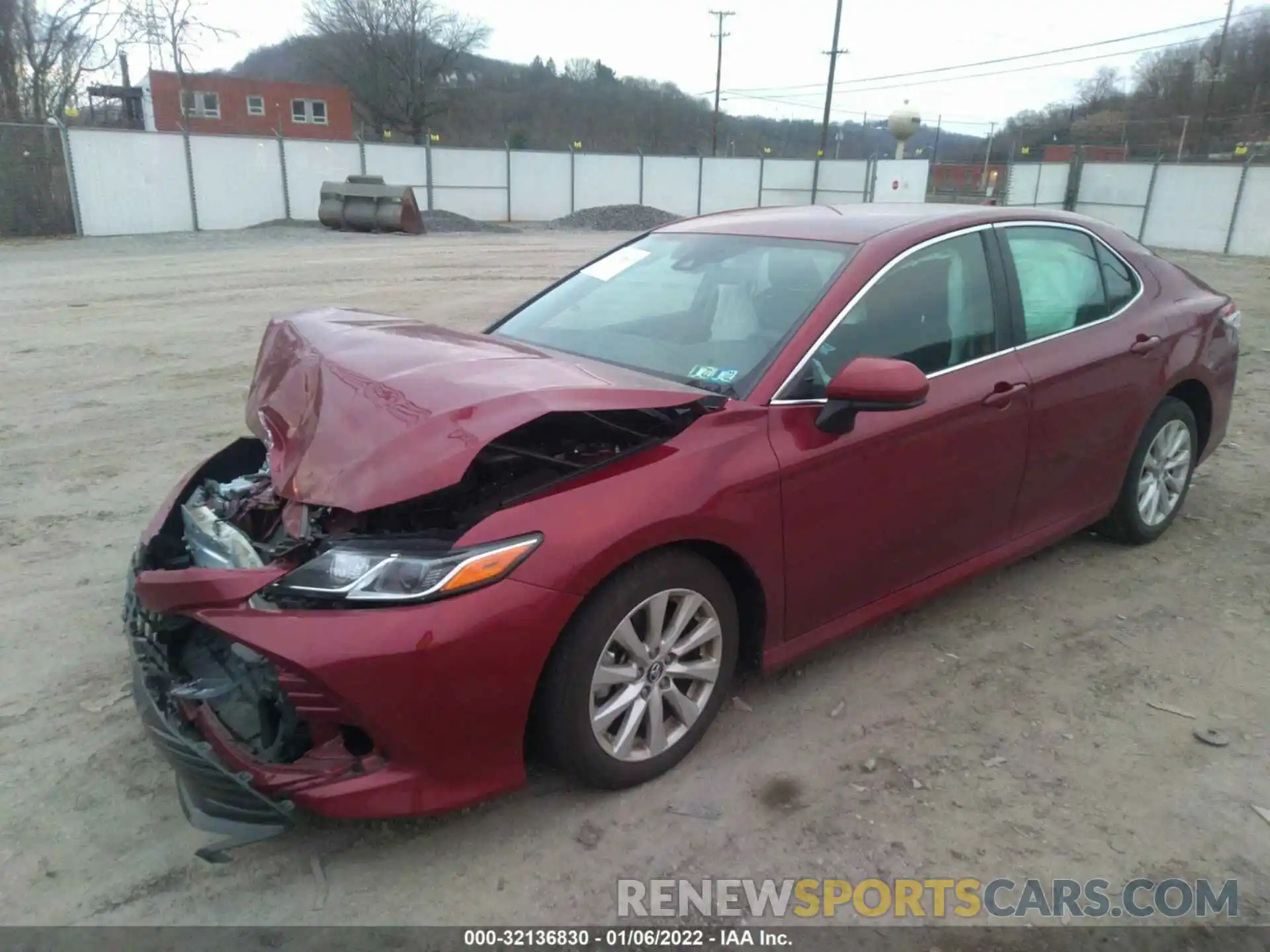 2 Photograph of a damaged car 4T1B11HK3KU247795 TOYOTA CAMRY 2019