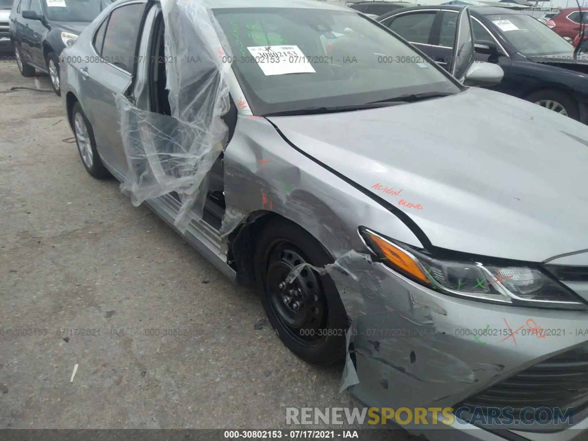 6 Photograph of a damaged car 4T1B11HK3KU248462 TOYOTA CAMRY 2019