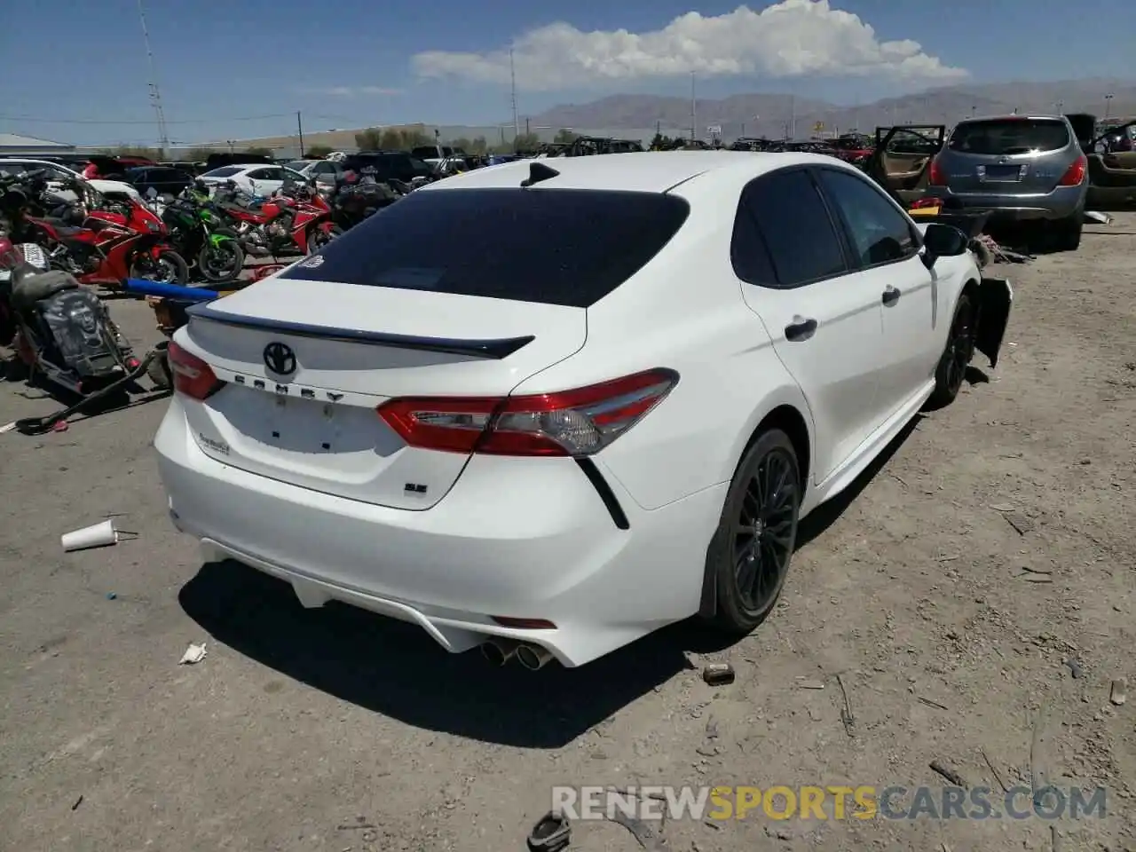 4 Photograph of a damaged car 4T1B11HK3KU248963 TOYOTA CAMRY 2019