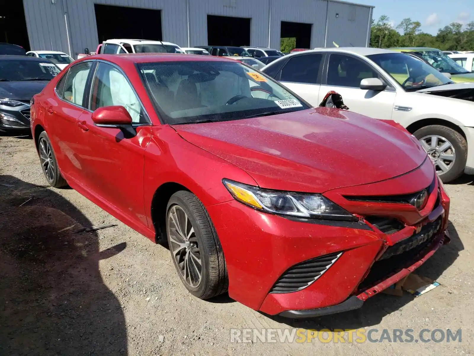 1 Photograph of a damaged car 4T1B11HK3KU249255 TOYOTA CAMRY 2019