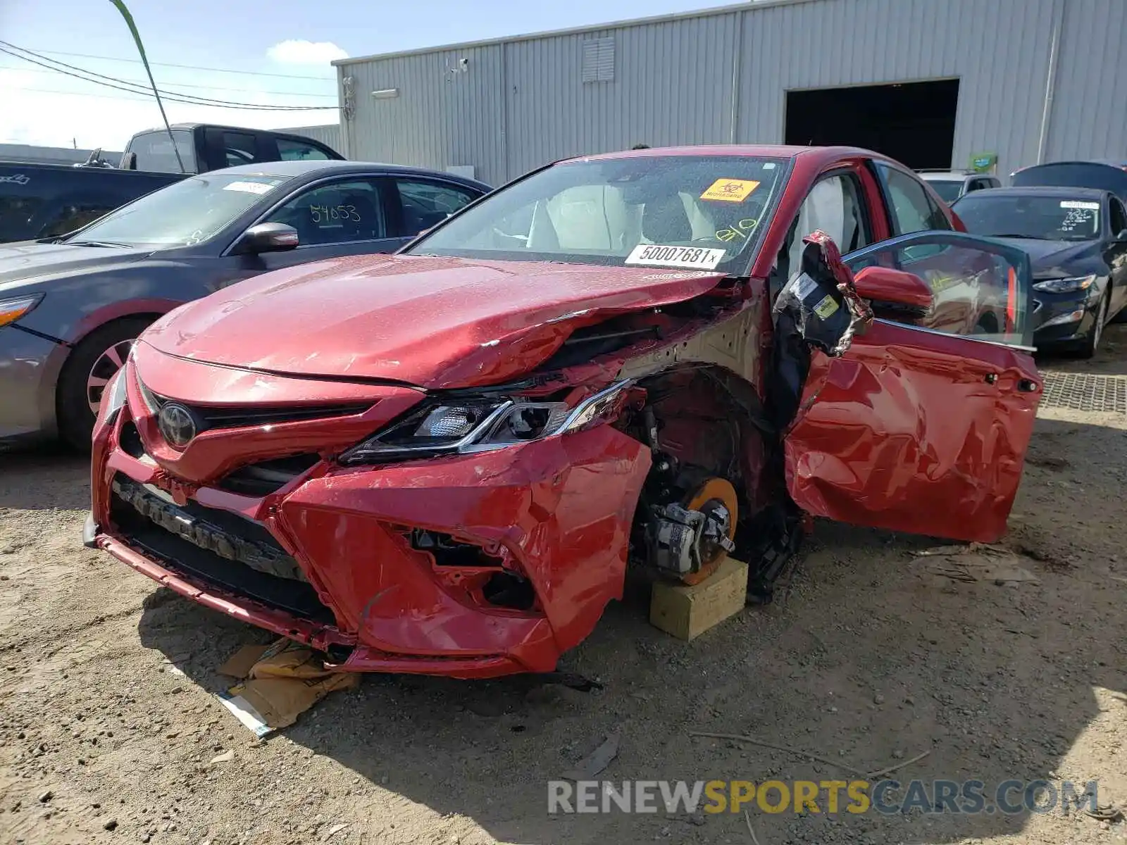 2 Photograph of a damaged car 4T1B11HK3KU249255 TOYOTA CAMRY 2019