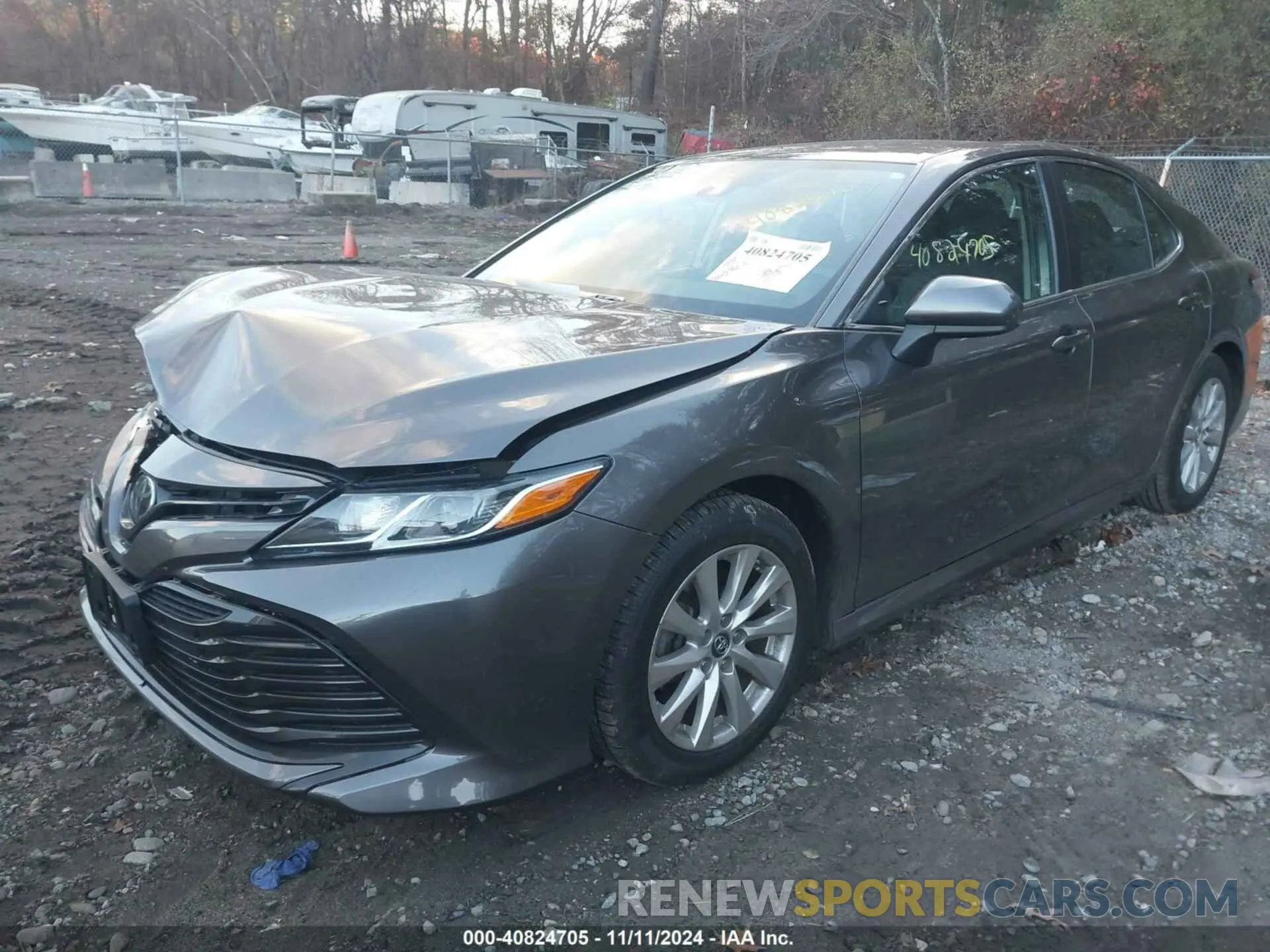 2 Photograph of a damaged car 4T1B11HK3KU252995 TOYOTA CAMRY 2019