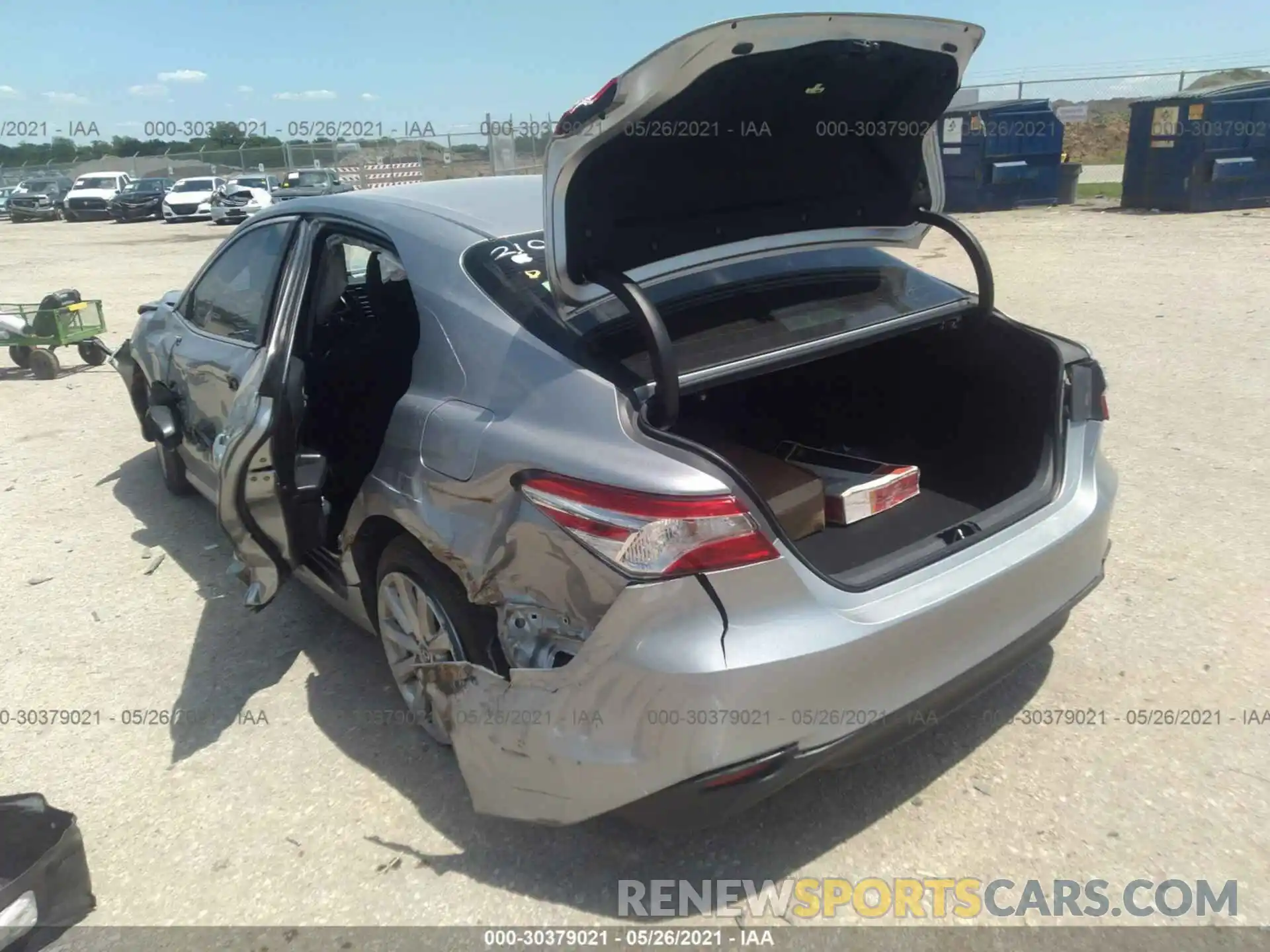 3 Photograph of a damaged car 4T1B11HK3KU253189 TOYOTA CAMRY 2019