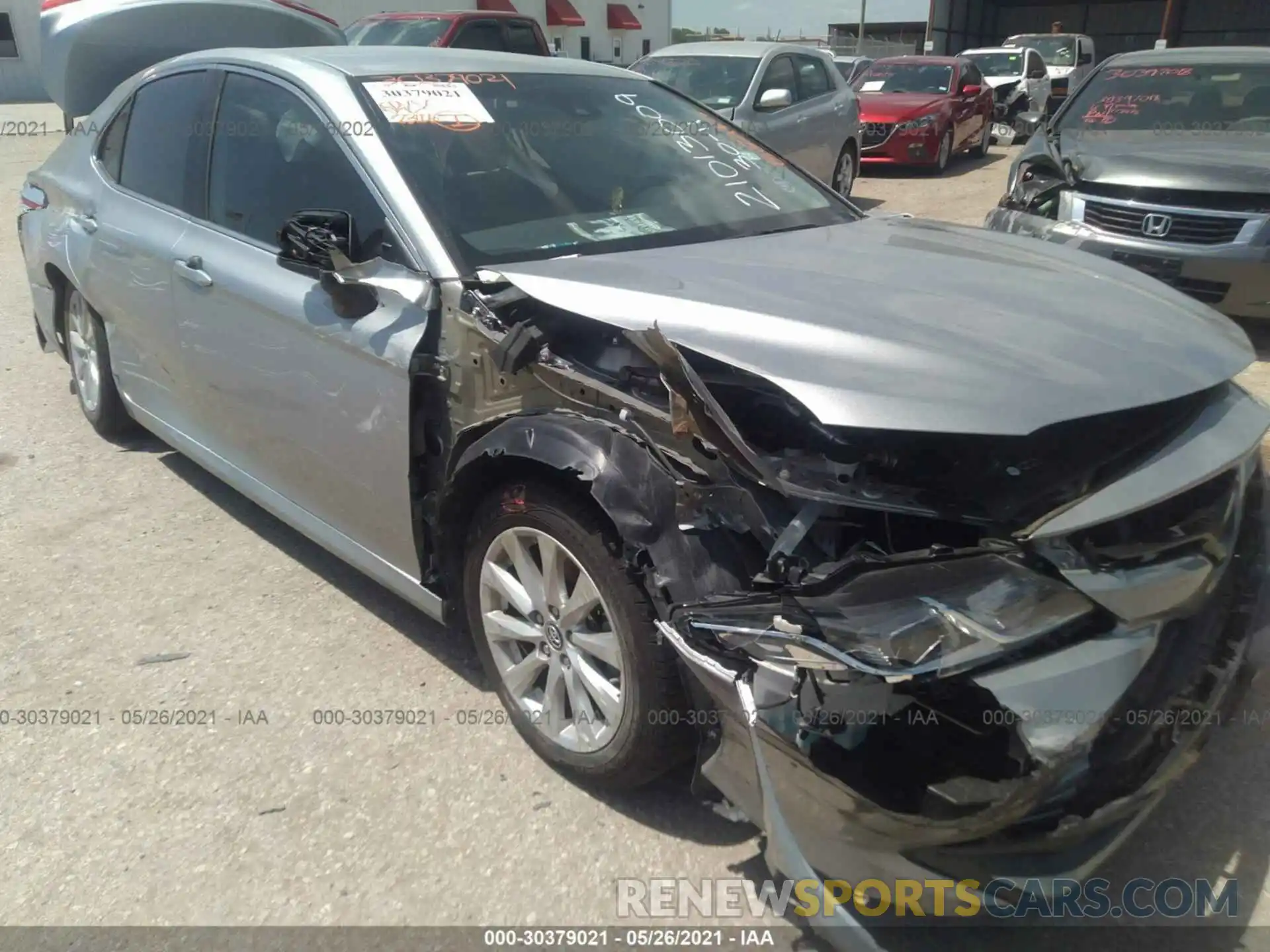 6 Photograph of a damaged car 4T1B11HK3KU253189 TOYOTA CAMRY 2019